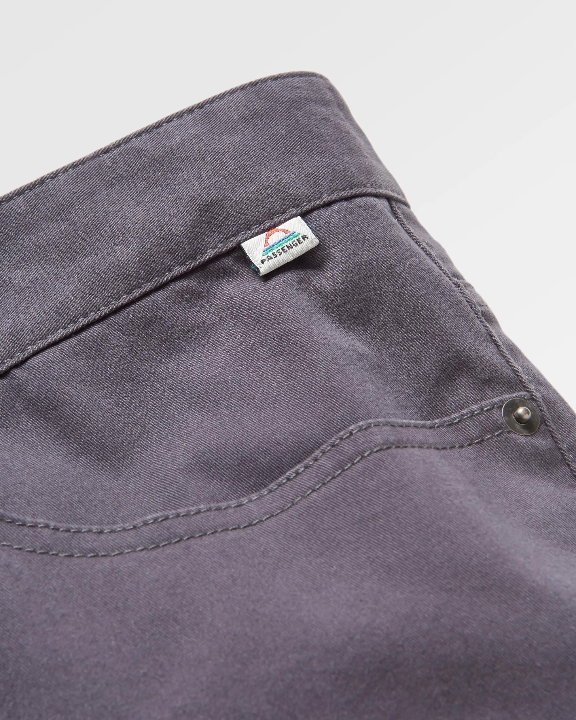 365 5 Pocket Trouser - Charcoal - Image 2