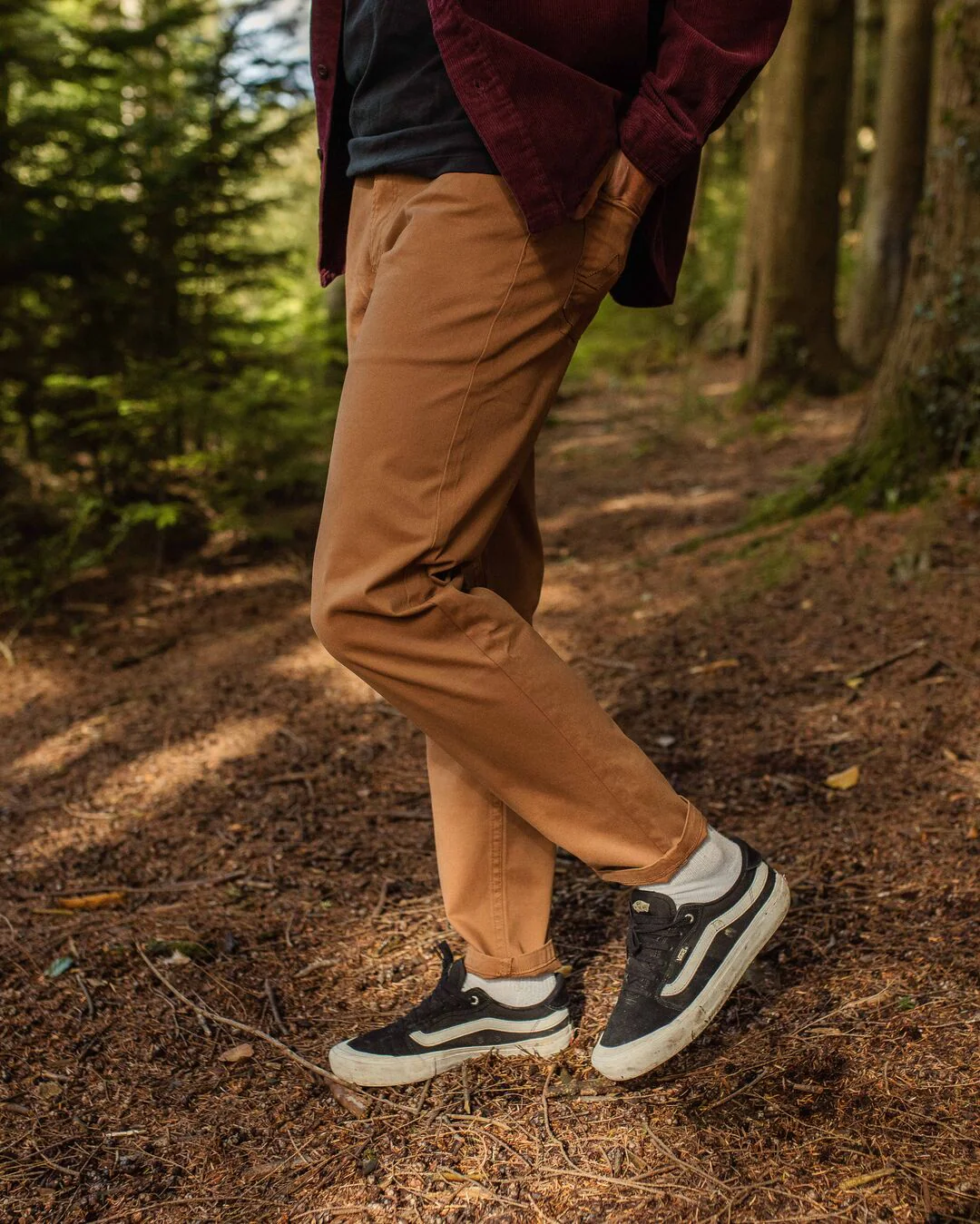 365 5 Pocket Trouser - Coconut - Image 2