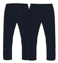365 5 Pocket Trouser - Deep Navy - Image 11