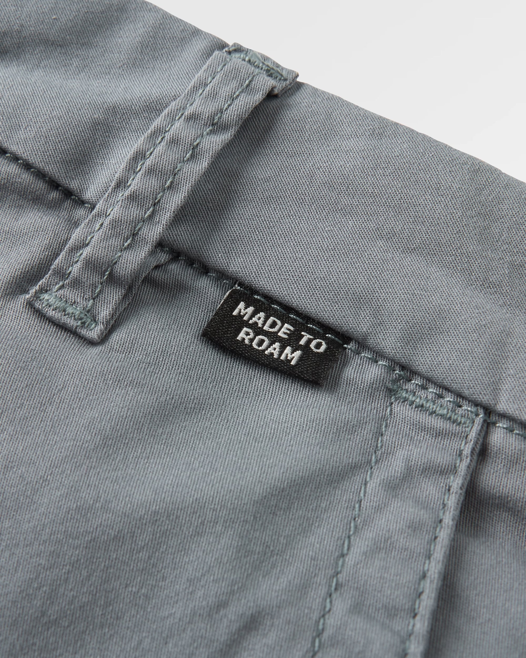 365 Light Cotton Trouser - Storm Grey - Image 3