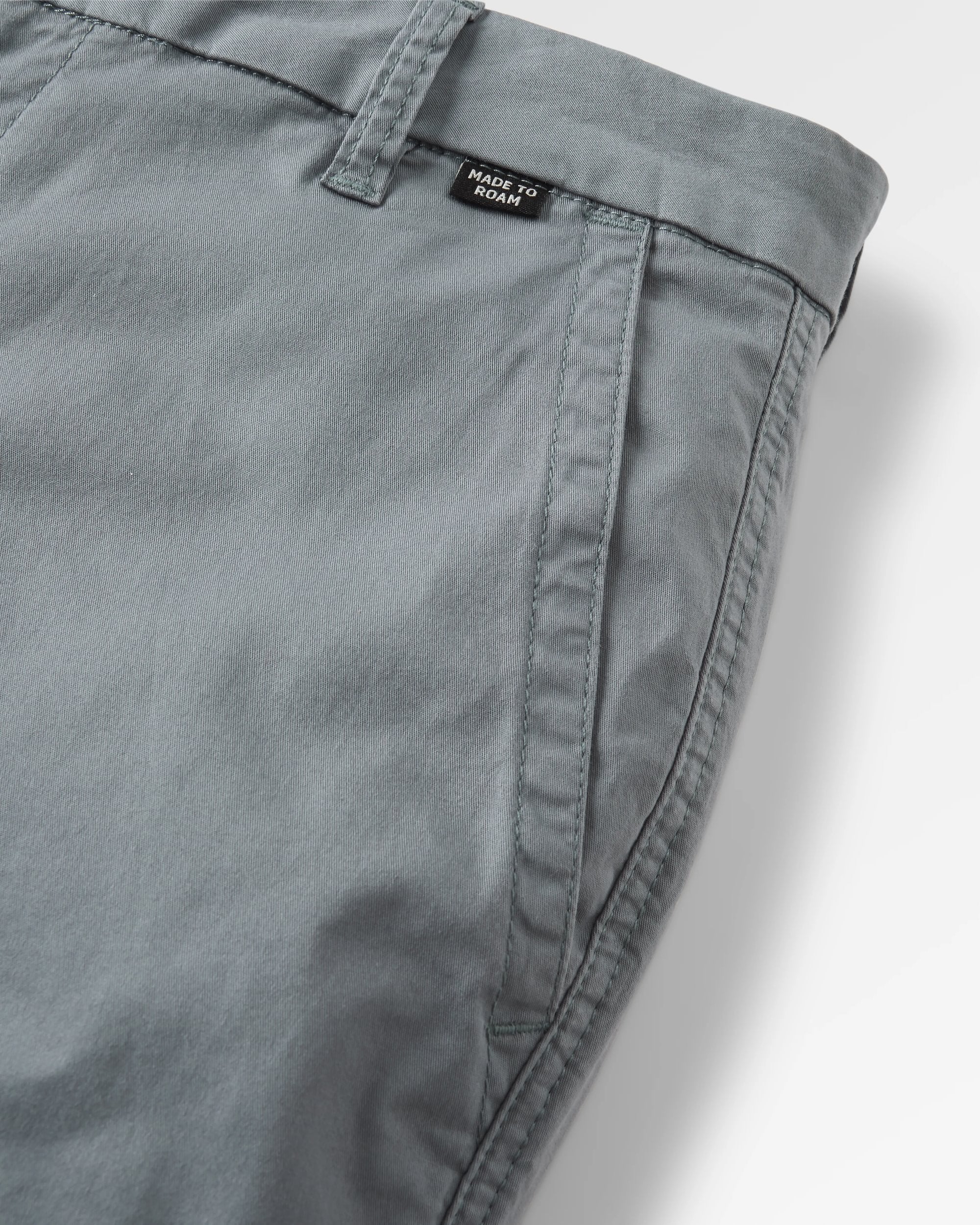 365 Light Cotton Trouser - Storm Grey - Image 4