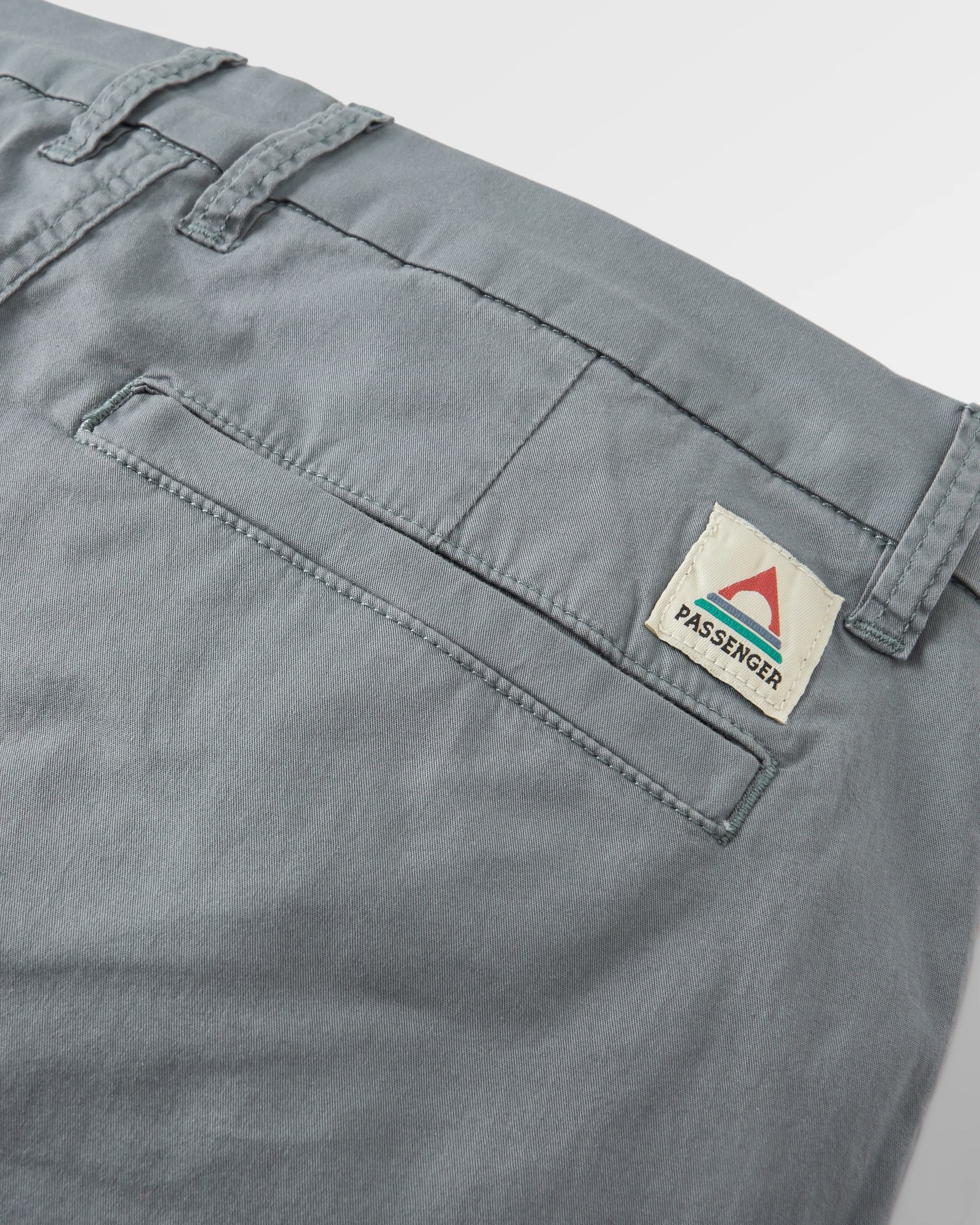 365 Light Cotton Trouser - Storm Grey - Image 6
