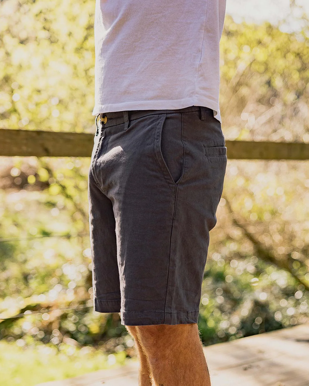 365 Cotton Short - Charcoal - Image 3
