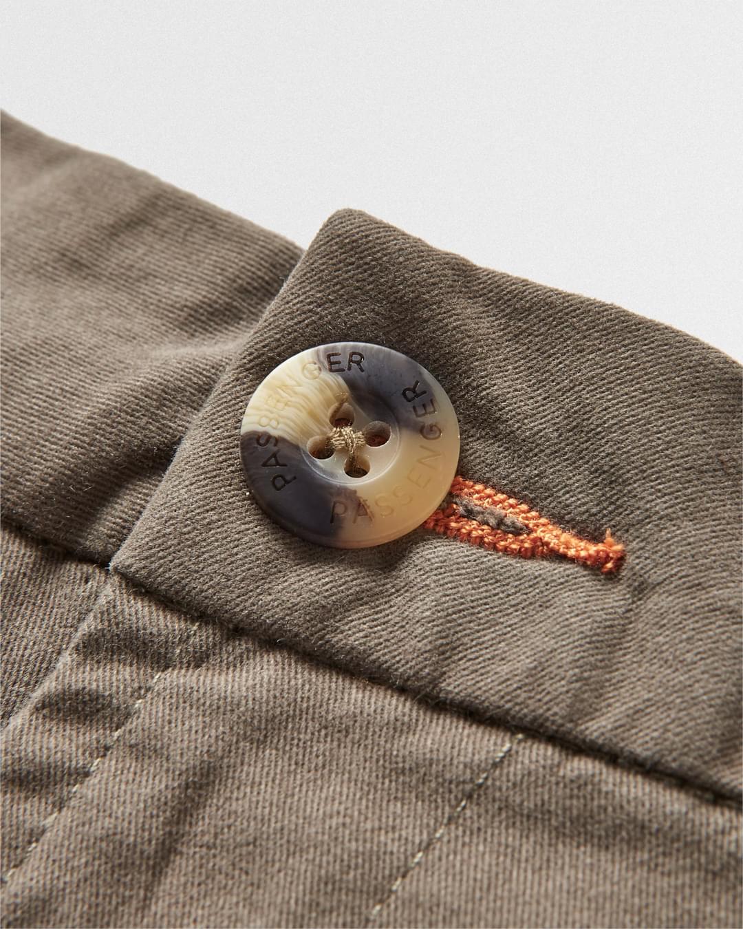 365 Organic Cotton Trouser - Dusty Olive - Image 7