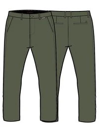 365 Organic Cotton Trouser - Dusty Olive - Image 9