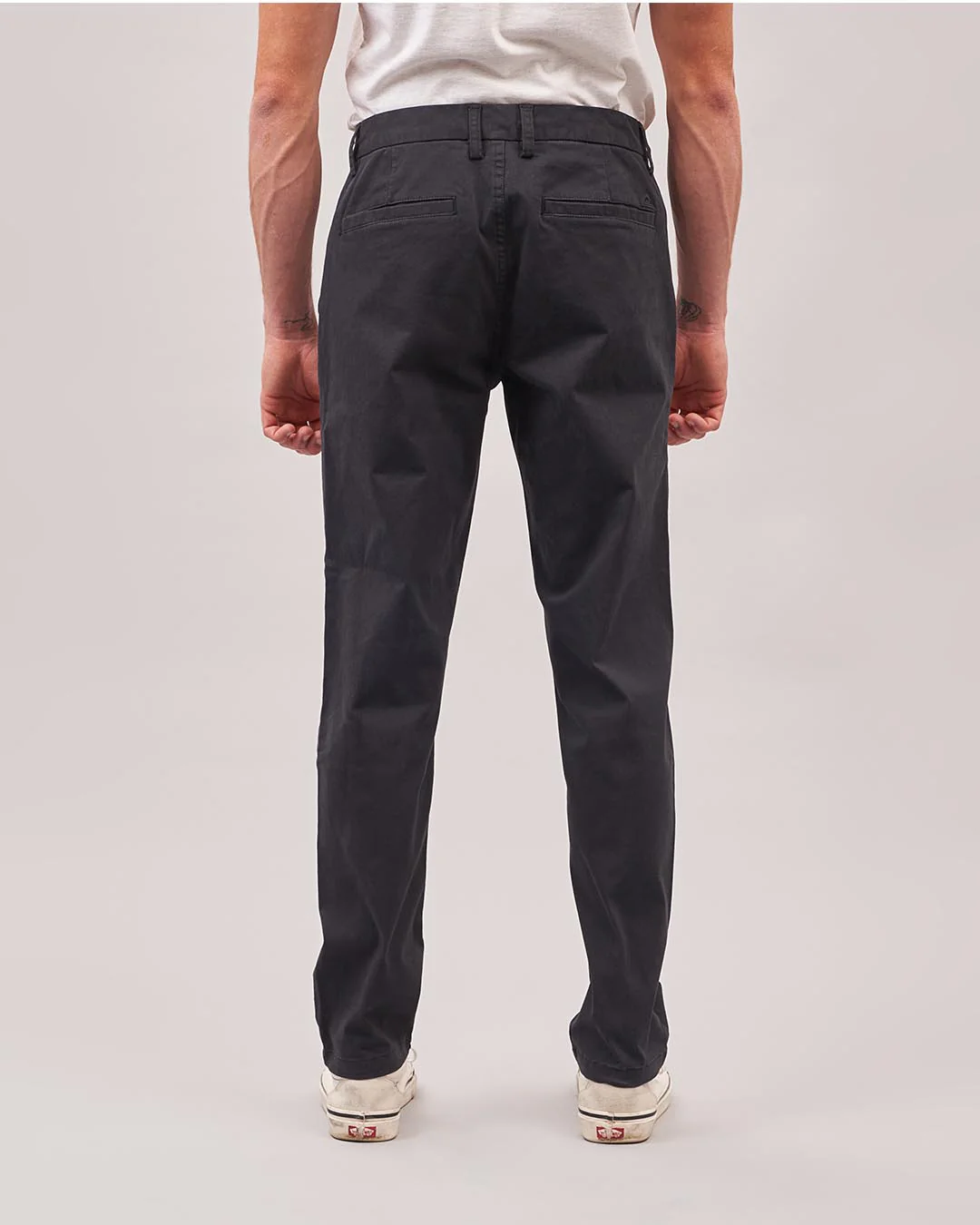 365 Organic Cotton Trouser - Faded Black - Image 3