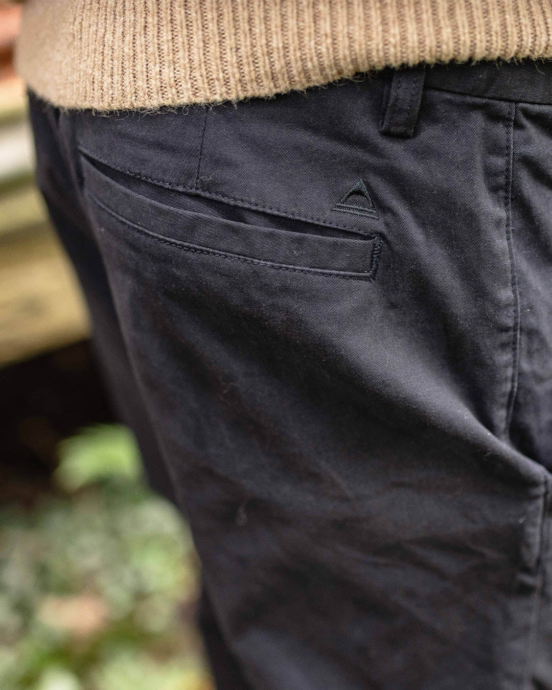 365 Organic Cotton Trouser - Faded Black - Image 5