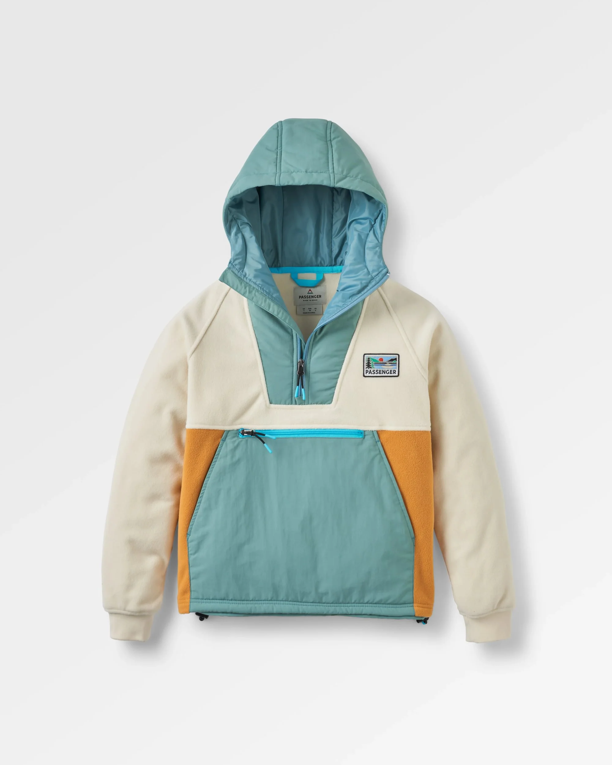 Alexander Hooded Polar Fleece - Birch