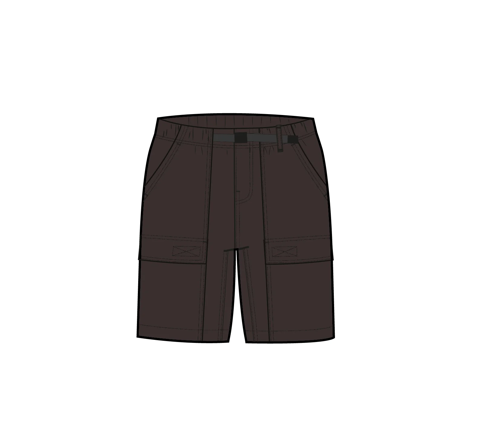 Apex Cargo Cotton Short - Espresso - Image 13
