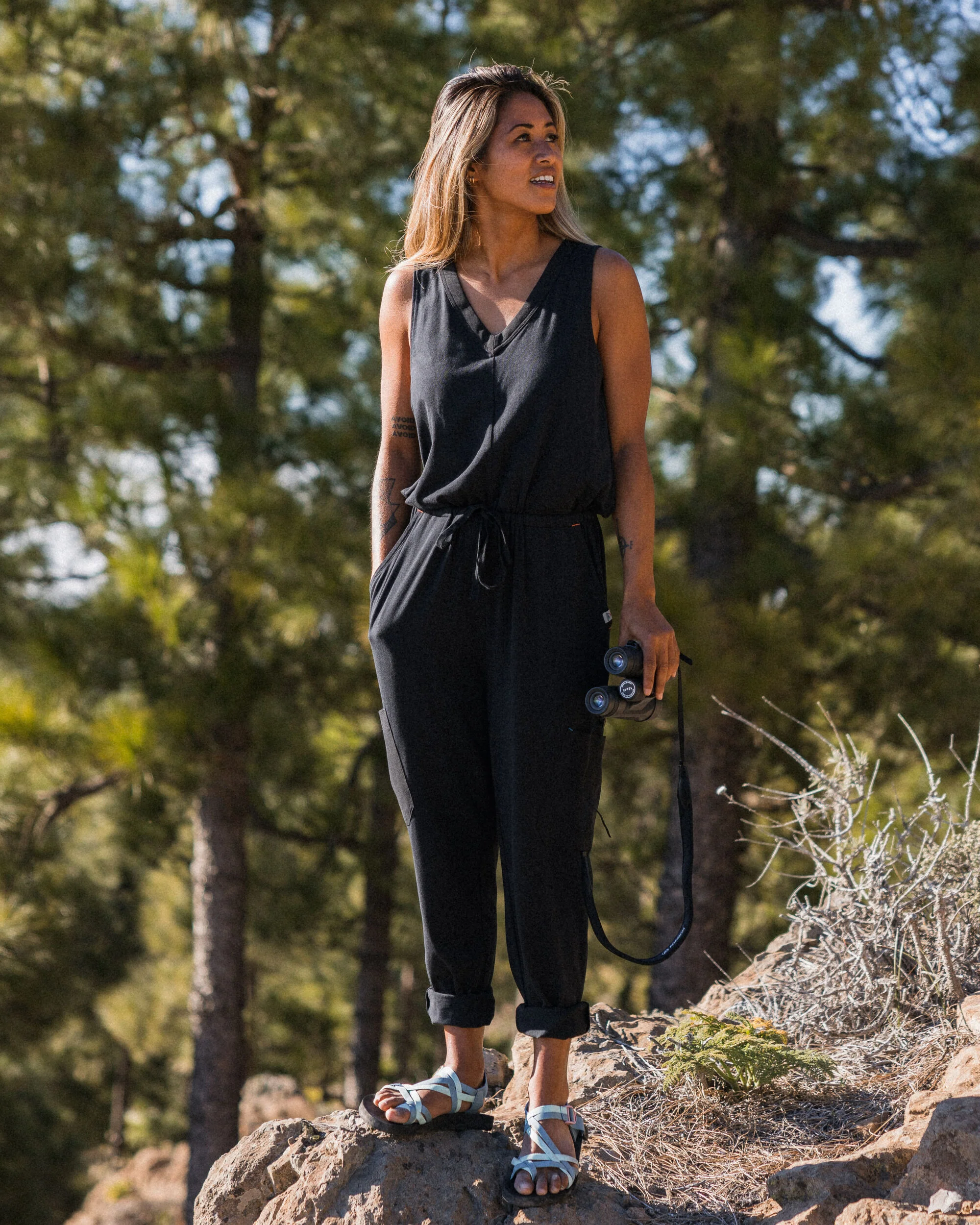 Aria Jumpsuit - Black