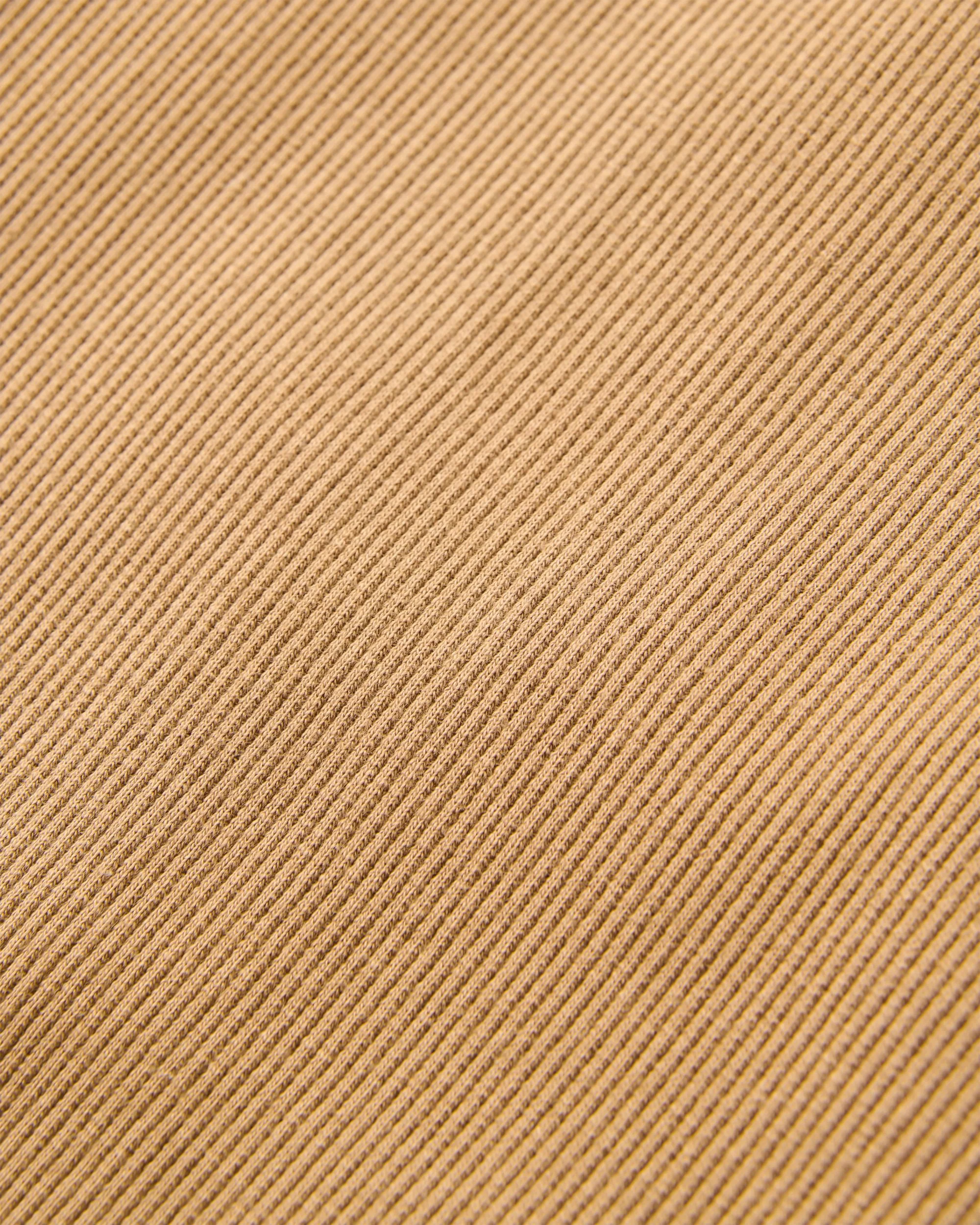 Atmos Ribbed Tank Vest - Caramel Brown - Image 9