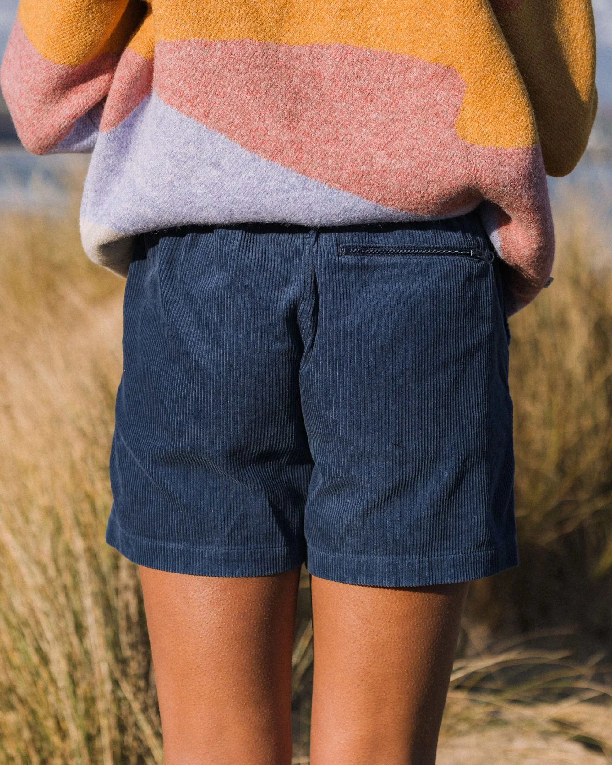 Avian Cord Short - Dark Denim - Image 8