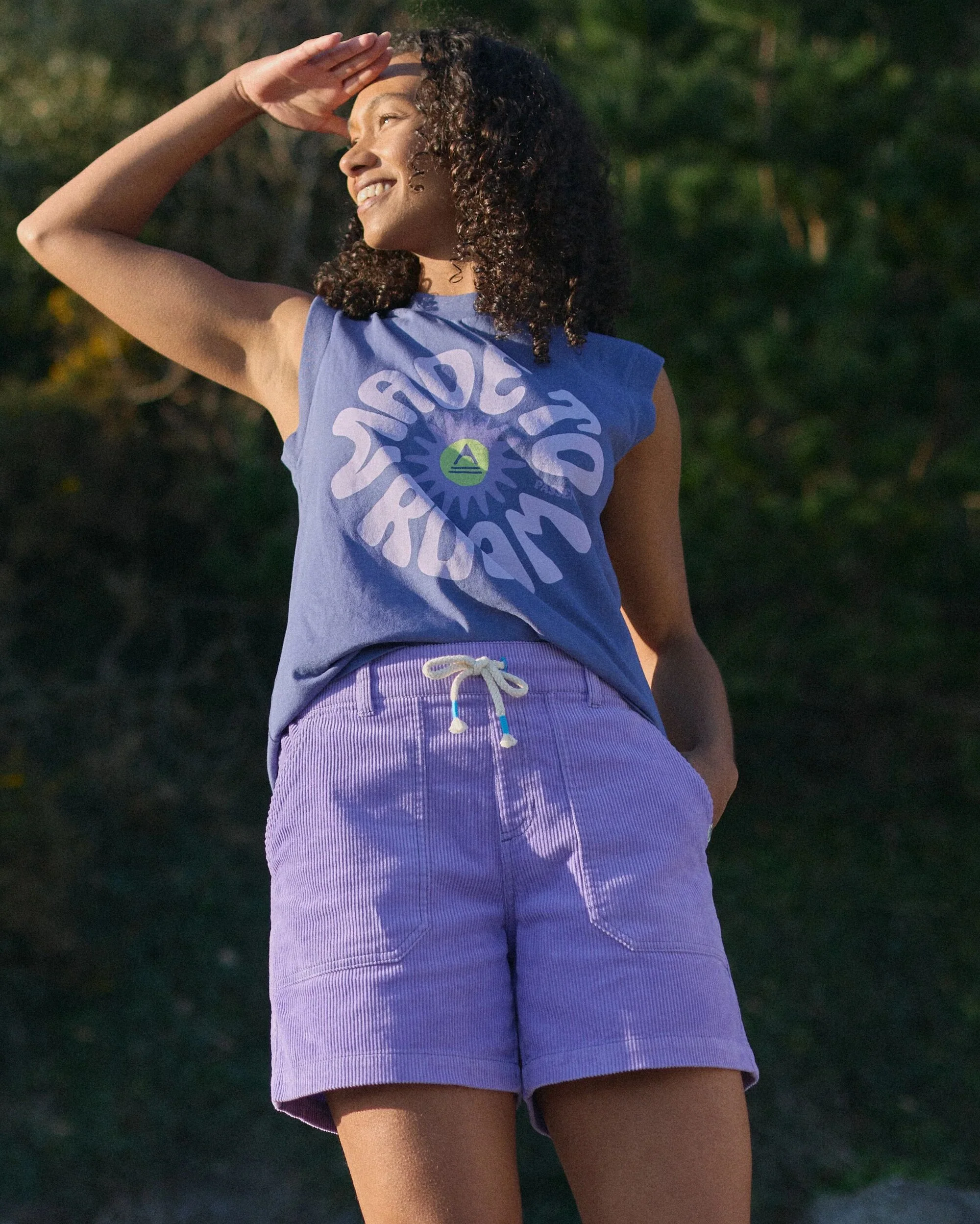Avian Cord Short - Retro Purple - Image 5