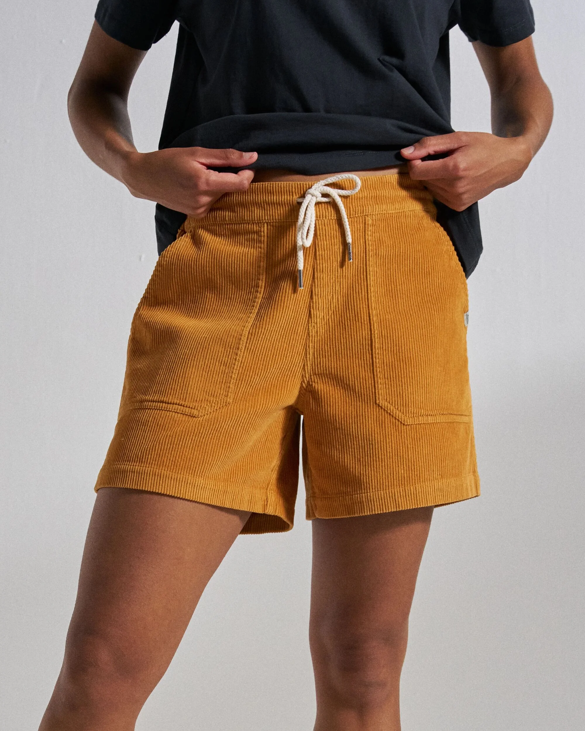Avian Organic Cord Short - Spruce Yellow