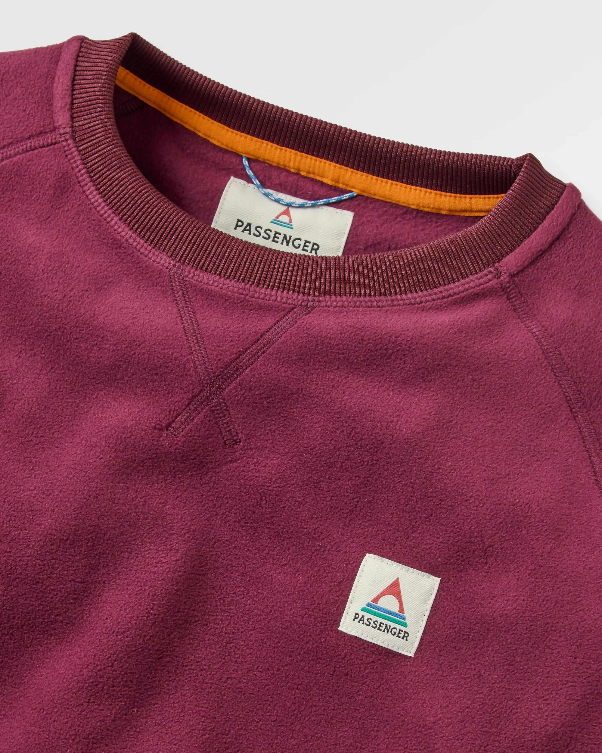 Ayla Micro Polartec® Crew Fleece - Fig - Image 4