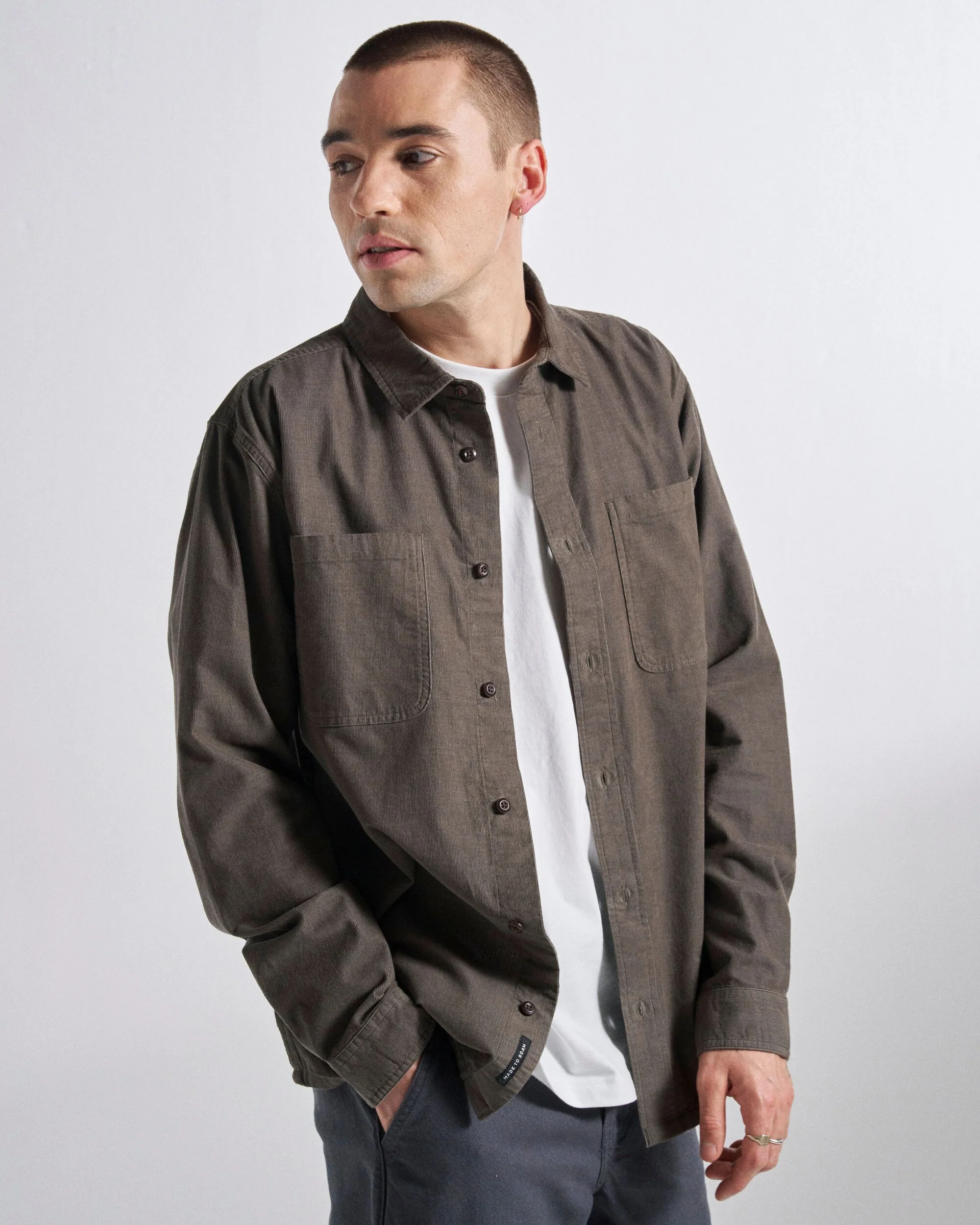 Backcountry Cord Light Shirt - Dusty Olive - Image 3