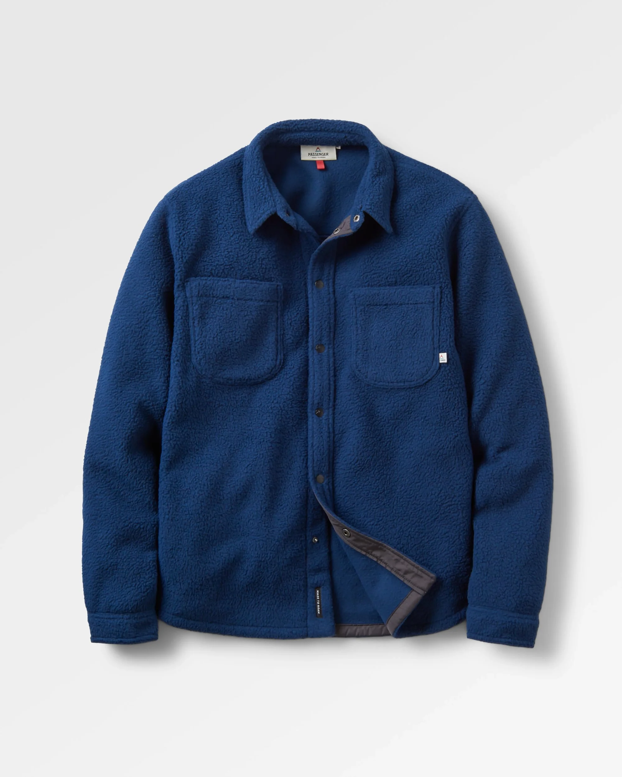 Backcountry Sherpa Fleece Shirt - Rich Navy - Image 2