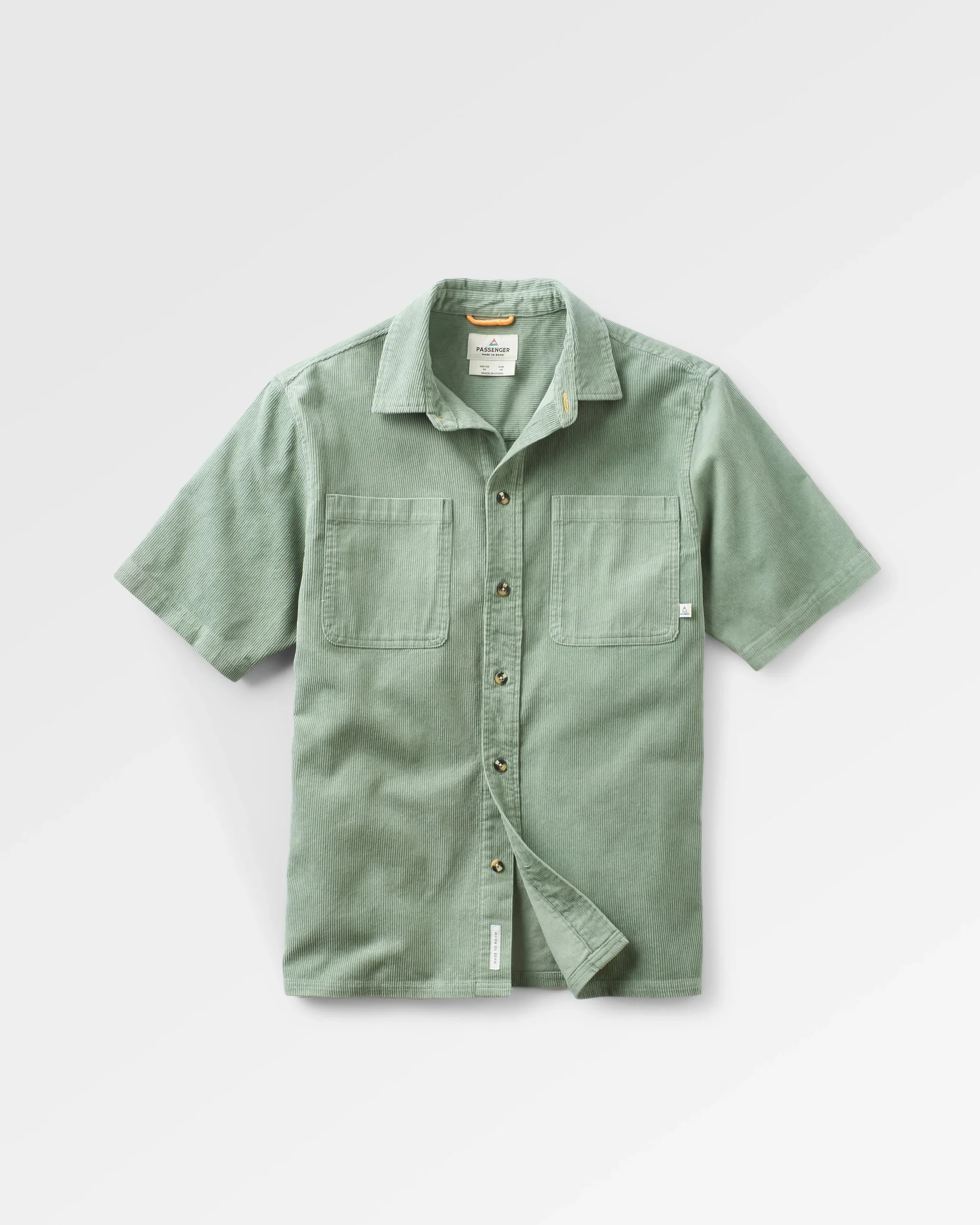 Backcountry Short Sleeve Cord Shirt - Pistachio - Image 2