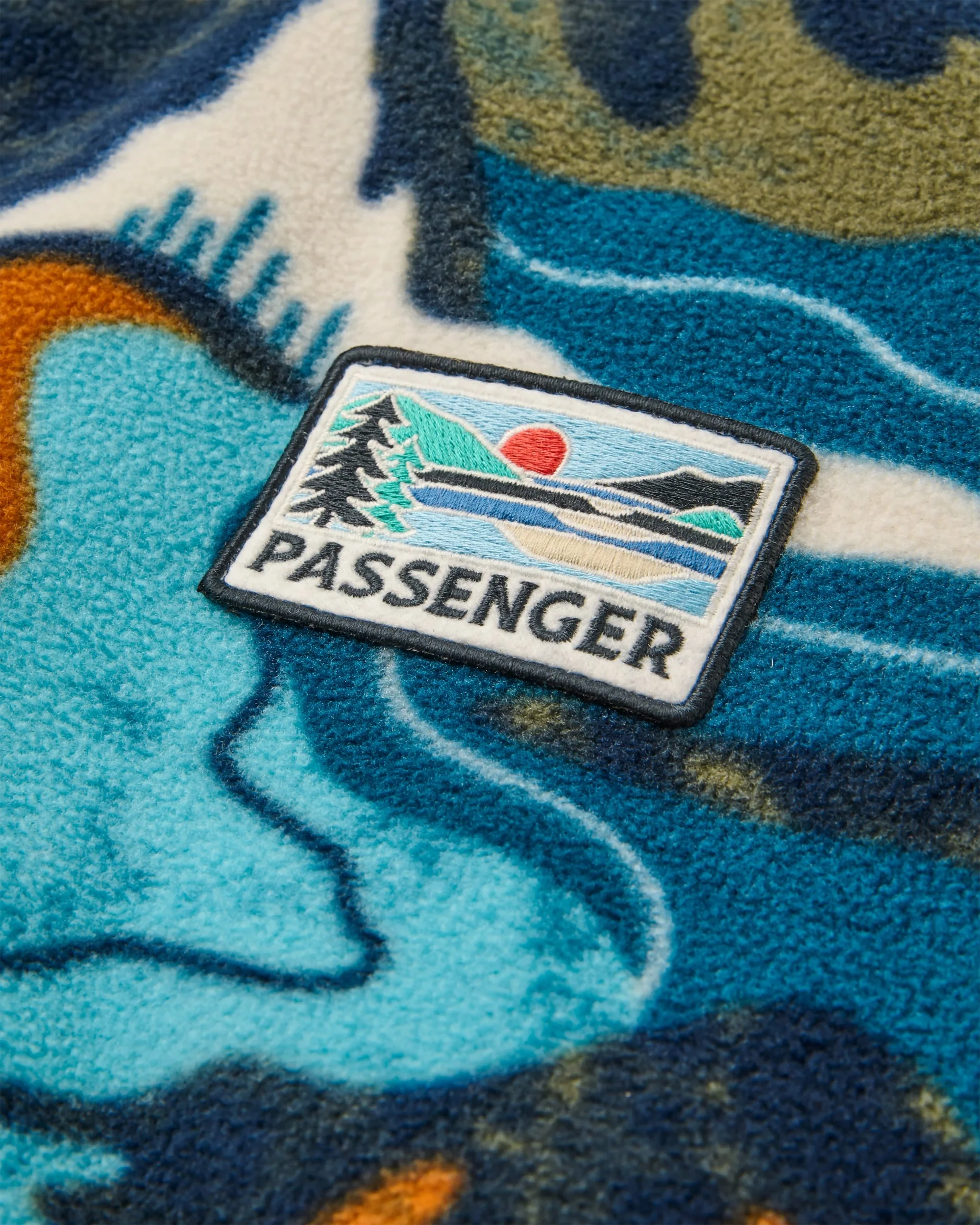 Bea Polar Fleece - Adventure Tidal Blue - Image 5