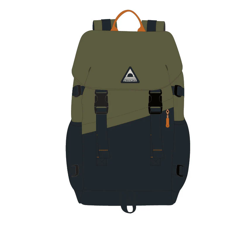 Boondocker 26L Backpack - Black/Khaki - Image 8