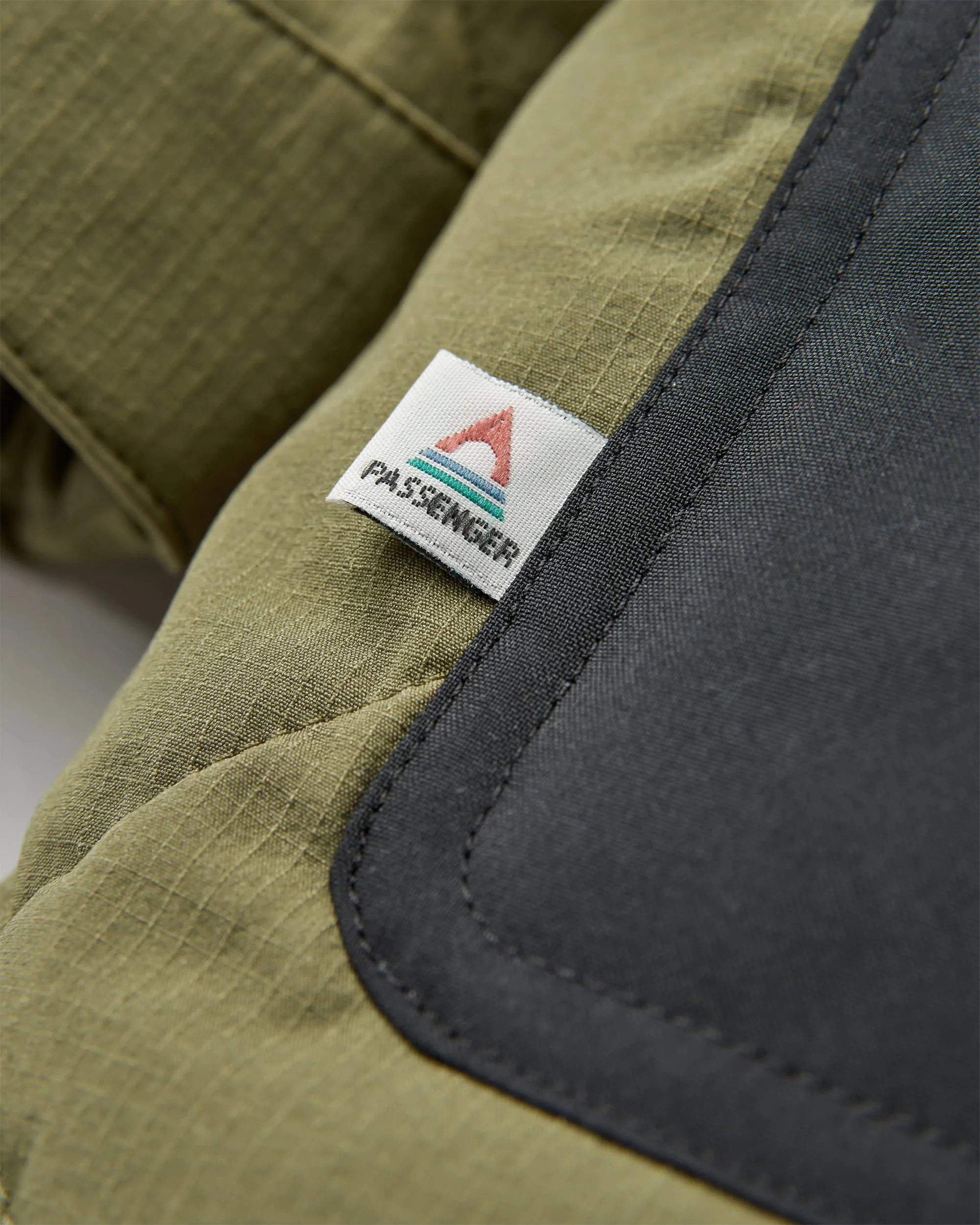 Campscape Fleece Lined Parka - Black/Khaki - Image 10