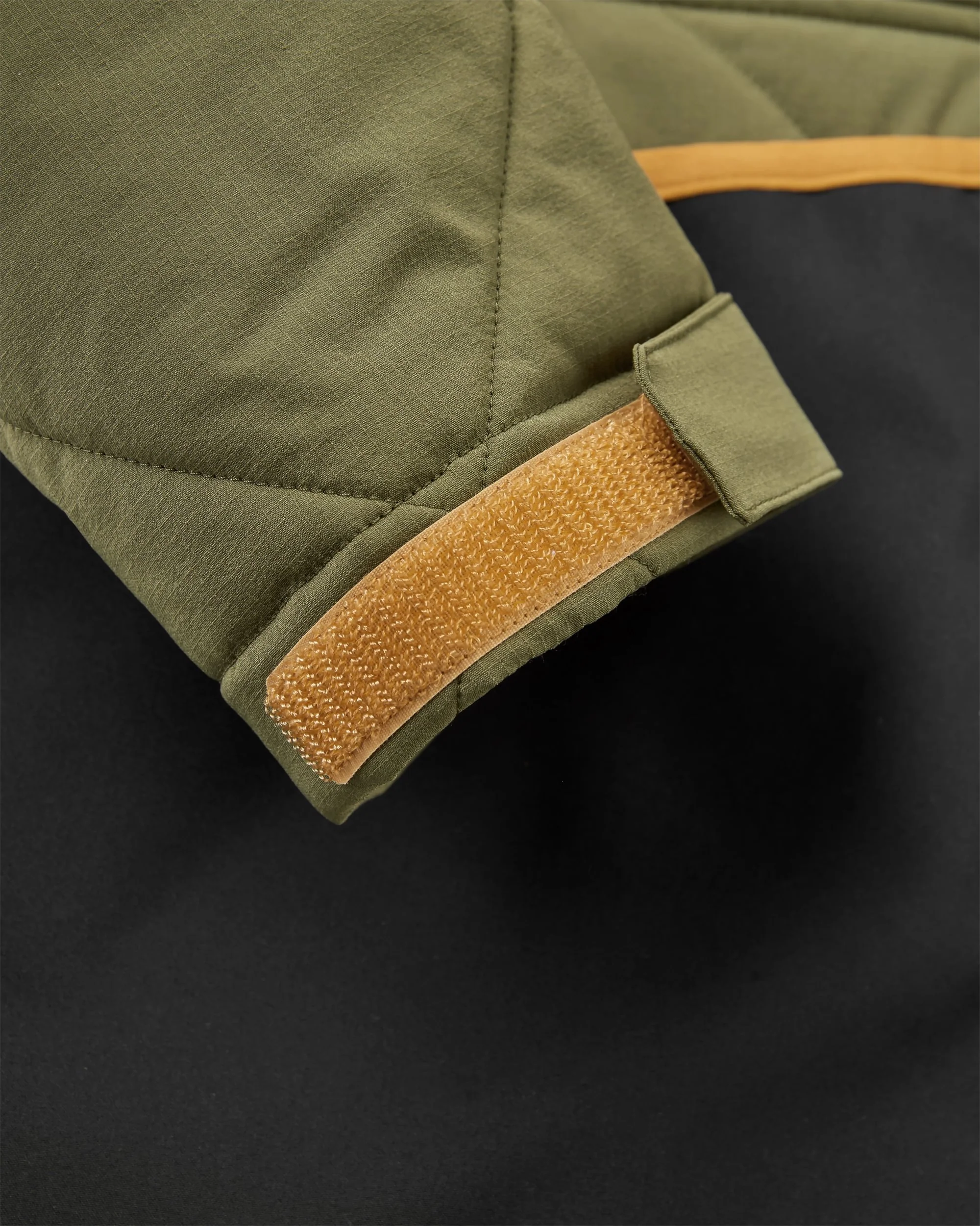 Campscape Fleece Lined Parka - Black/Khaki - Image 11