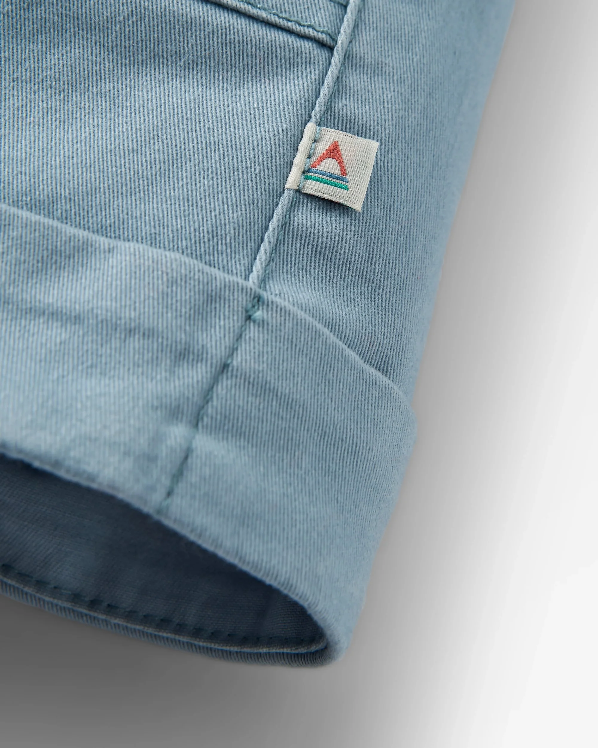 Carriso Organic Cotton Short - Faded Denim - Image 7