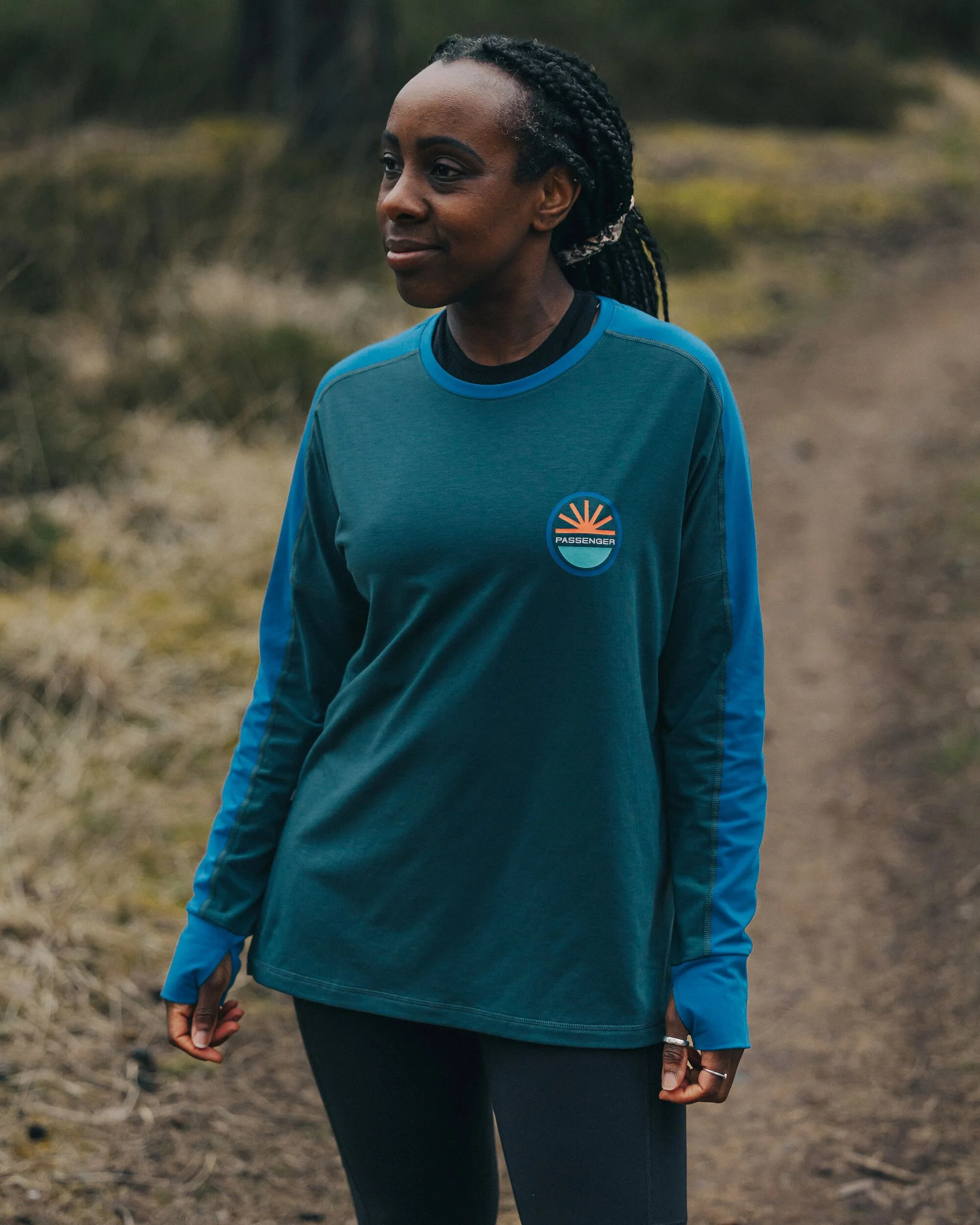 Chase The Light Drirelease® Active LS T-Shirt - Deep Ocean - Image 5
