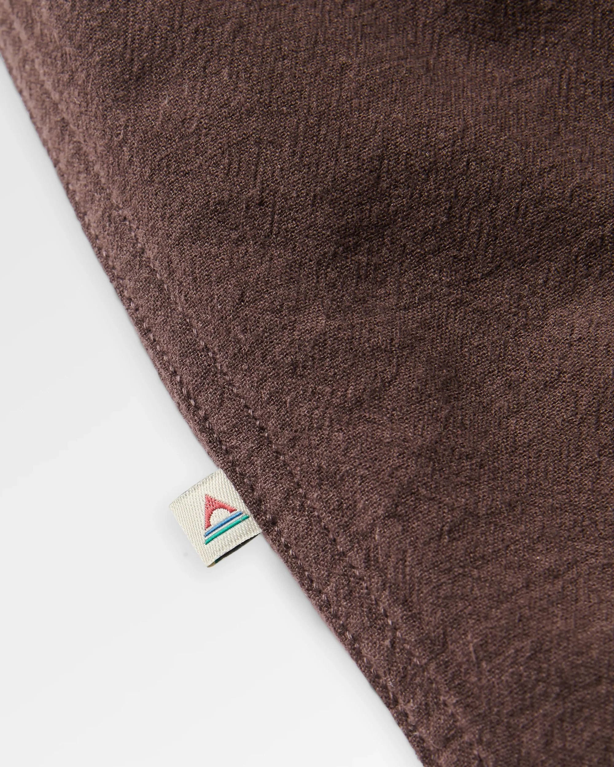 Chill Textured Short Sleeve Shirt - Espresso - Image 10