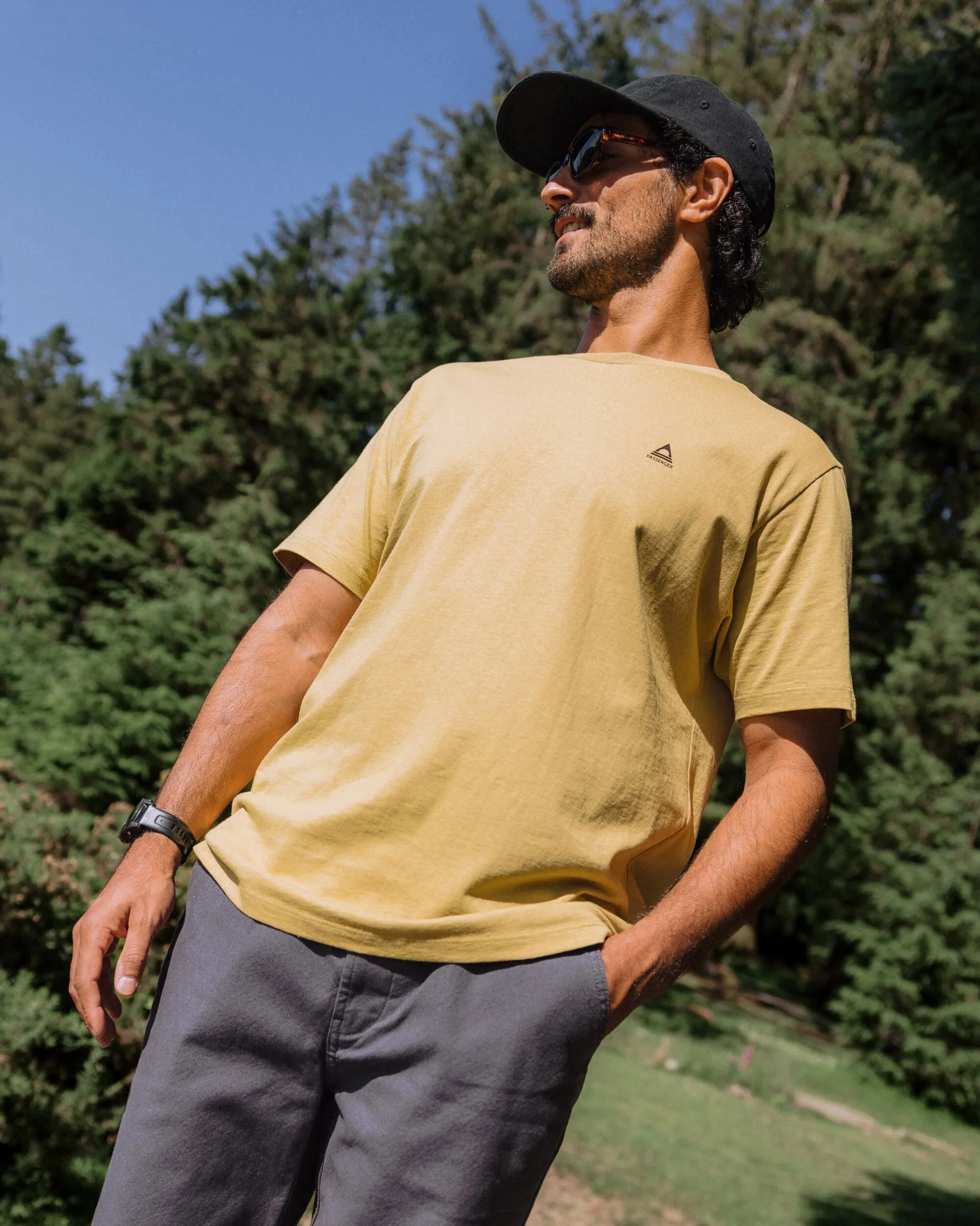 Classic Logo T-Shirt - Warm Beige - Image 4
