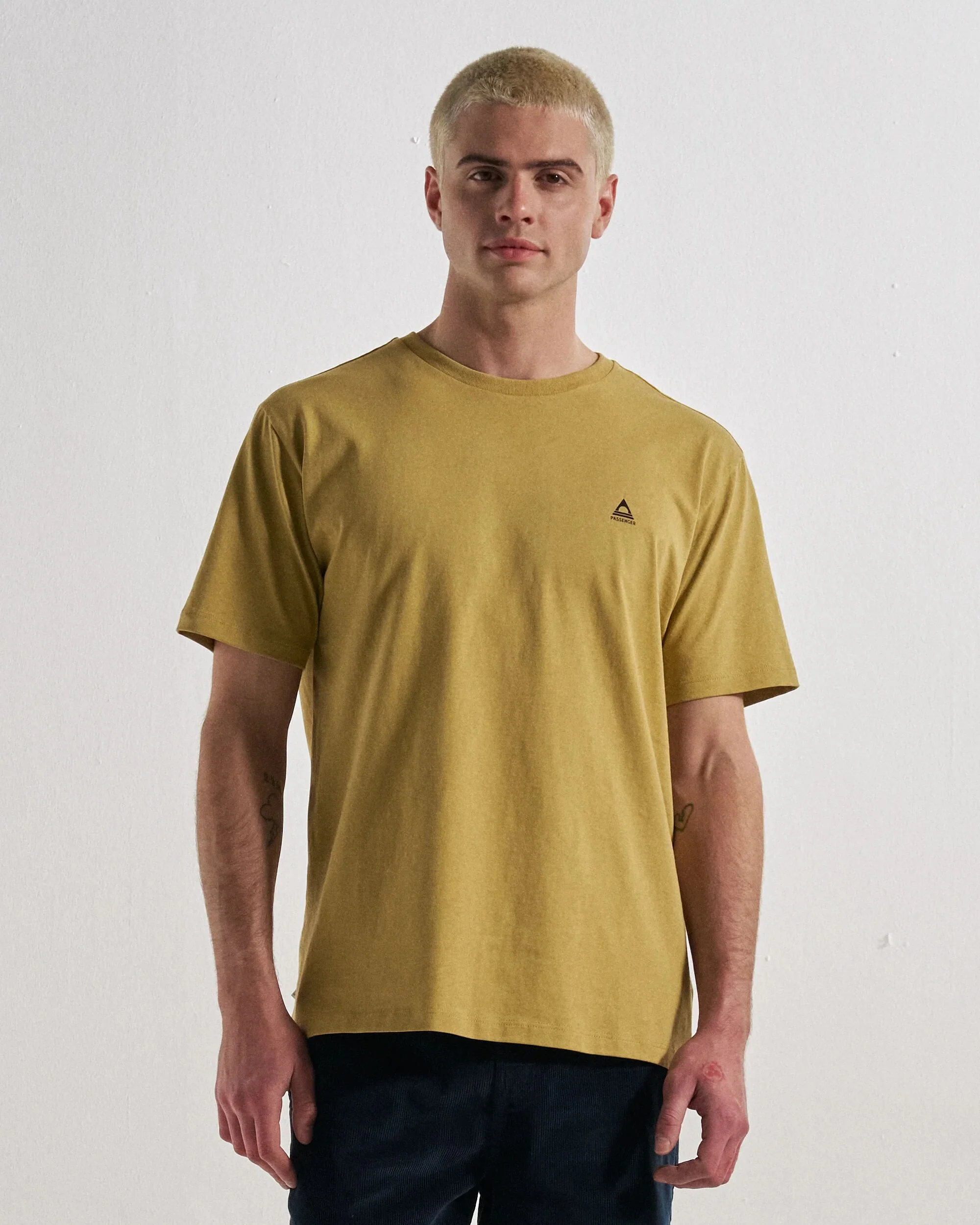 Classic Logo T-Shirt - Warm Beige - Image 5