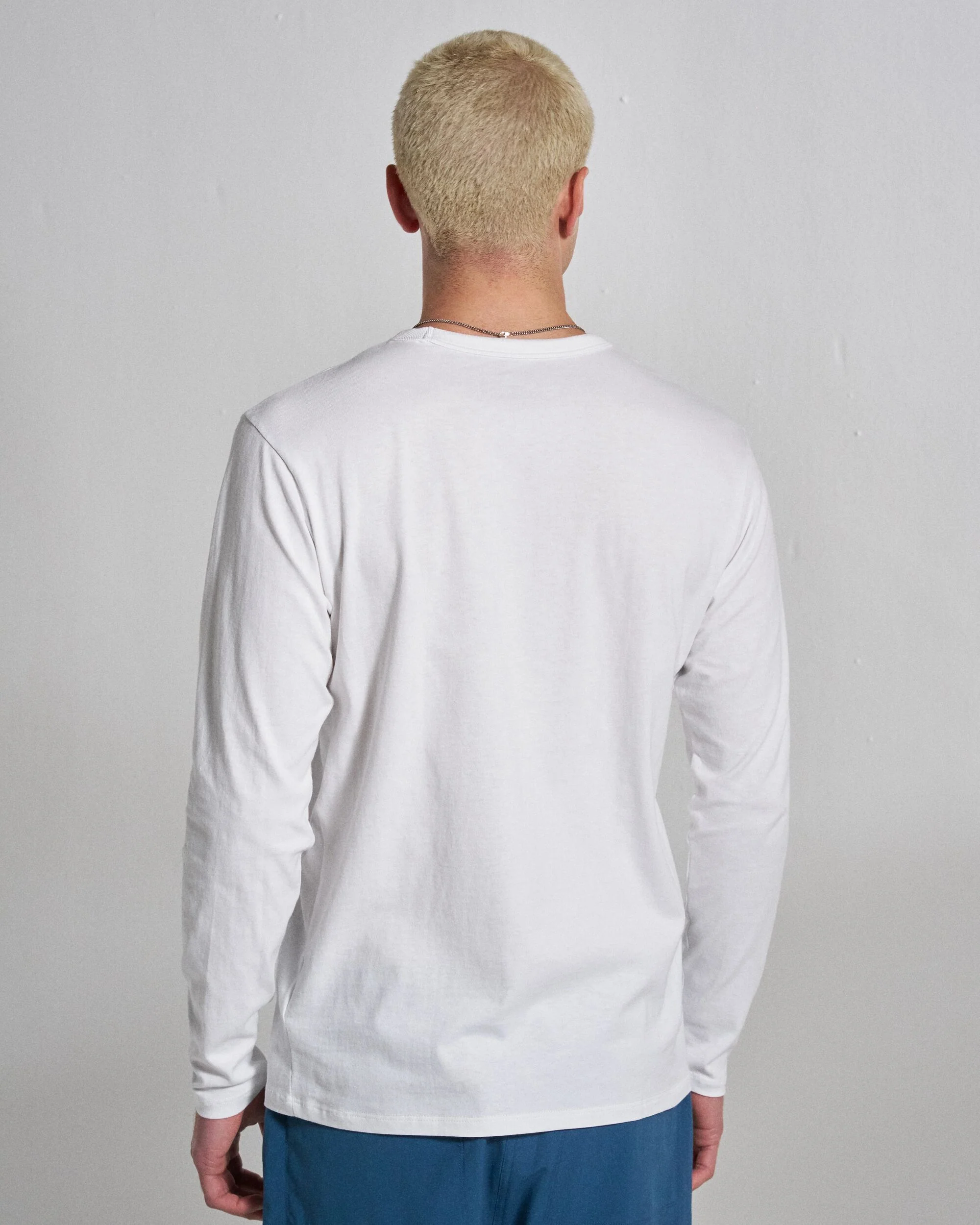 Classic Logo LS T-Shirt - White - Image 6