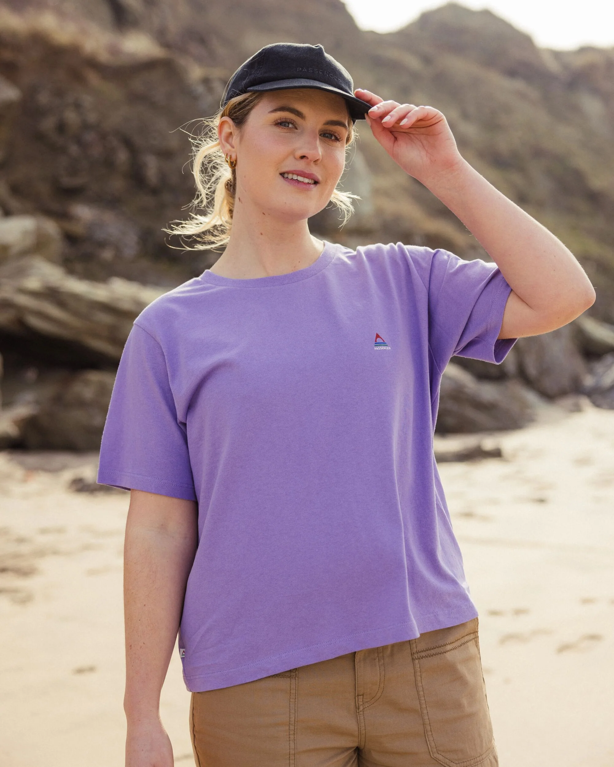 Classic T-Shirt - Retro Purple