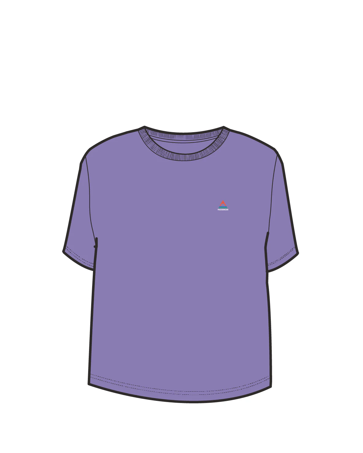 Classic T-Shirt - Retro Purple - Image 8