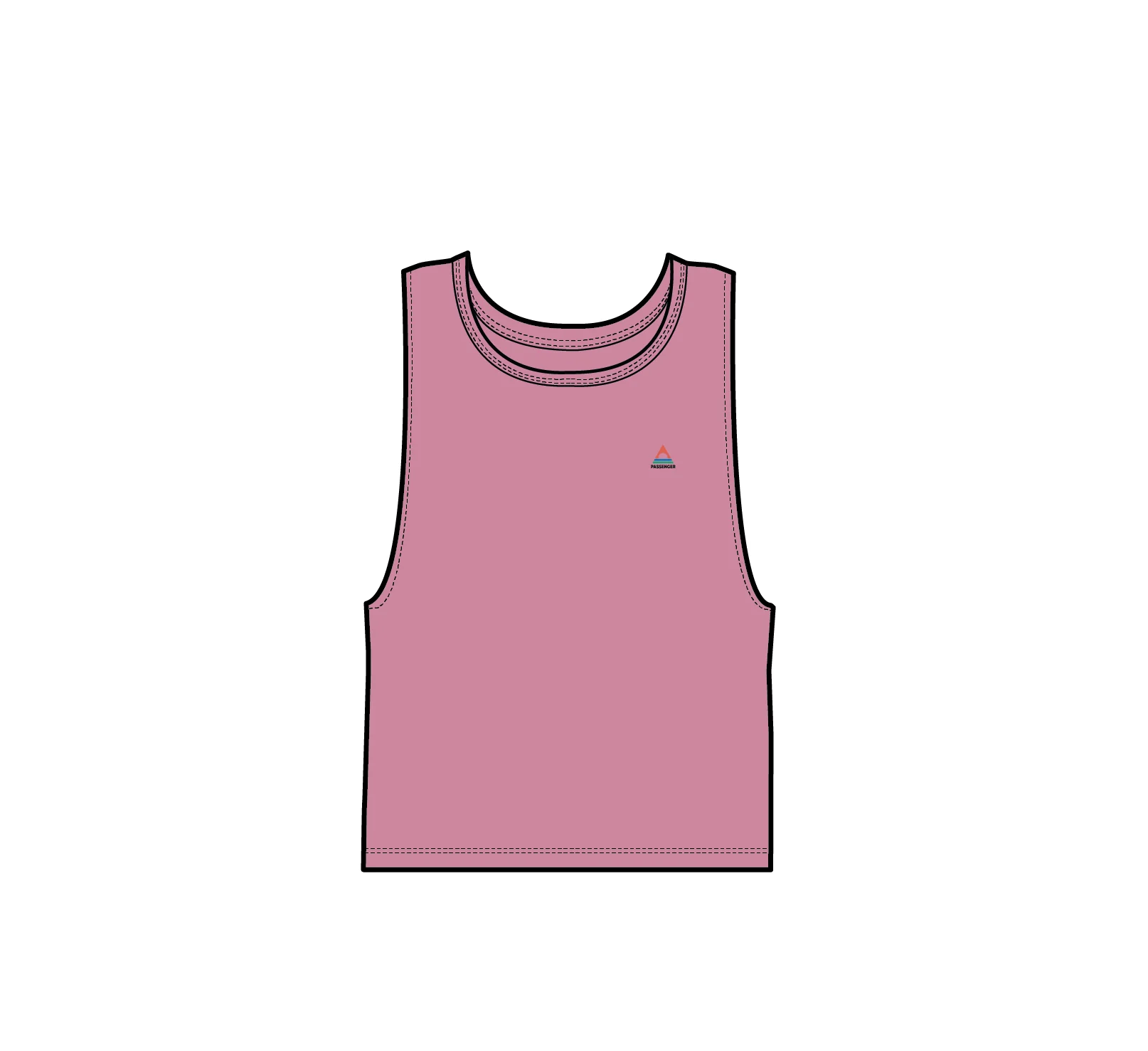 Classic Vest - Pink Rose - Image 11