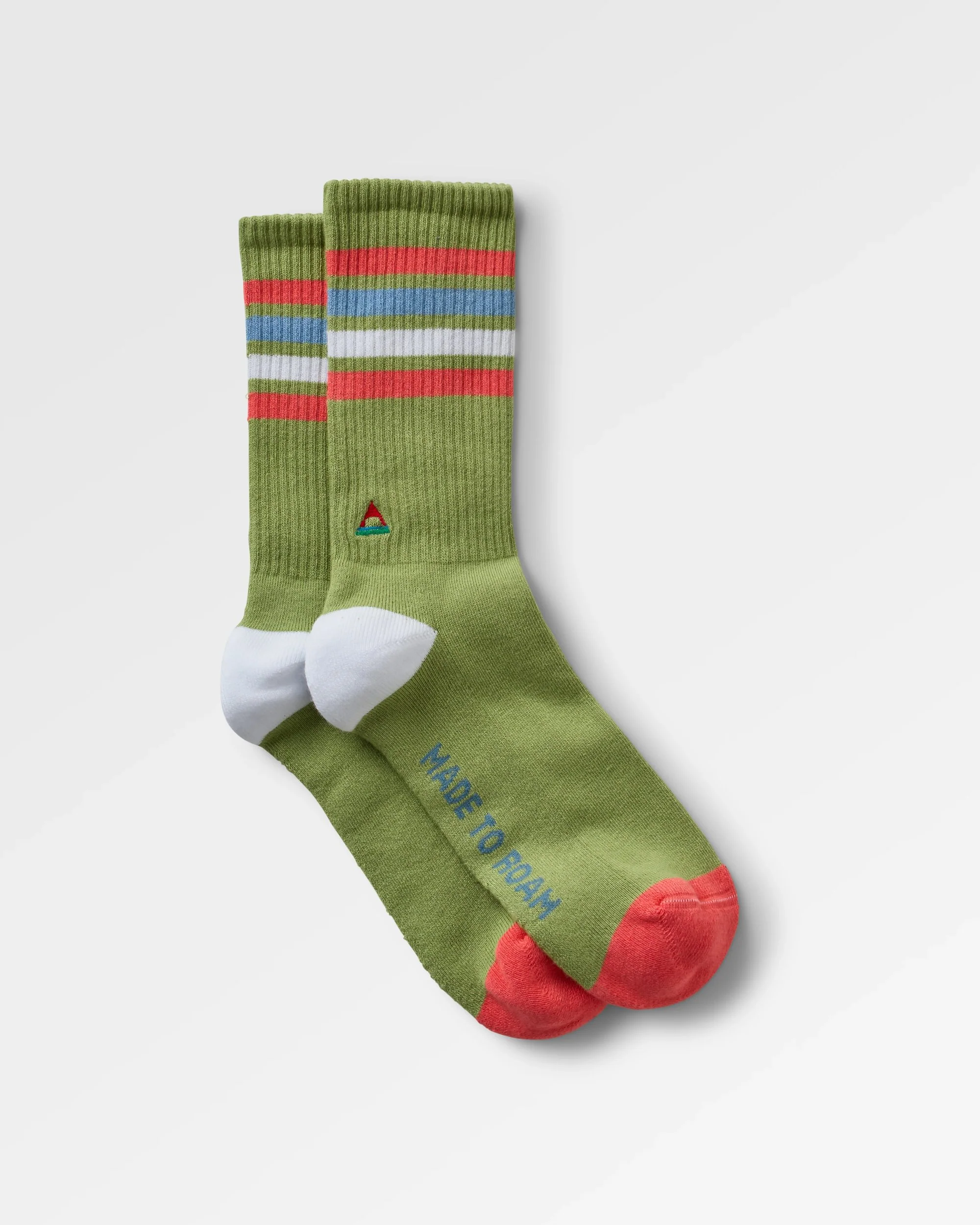 Classic Midweight Crew Socks - Pistachio