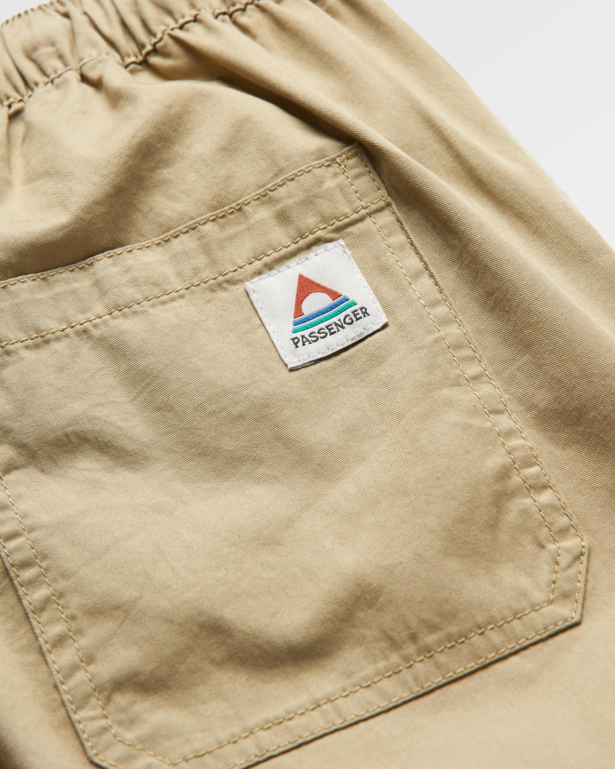 Compass Elasticated Waist Trouser - Biscuit - Image 6