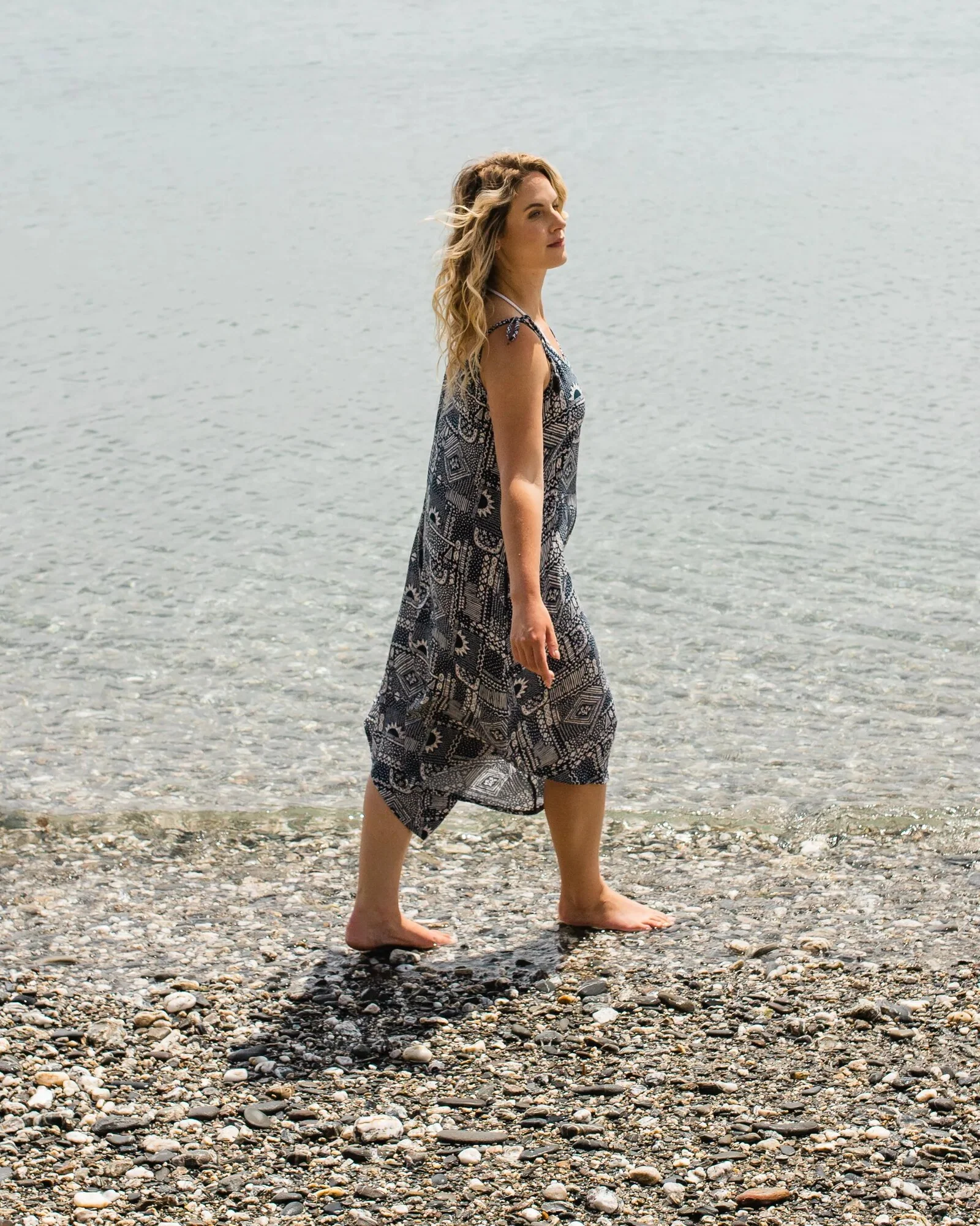Copetín Jumpsuit - Vintage Patchwork Navy - Image 5