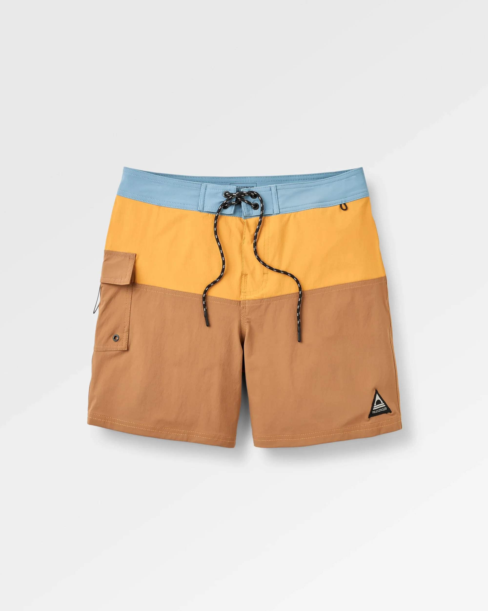 Cutback NetPlus® 17" Boardshort - Spruce Yellow/Toffee - Image 2