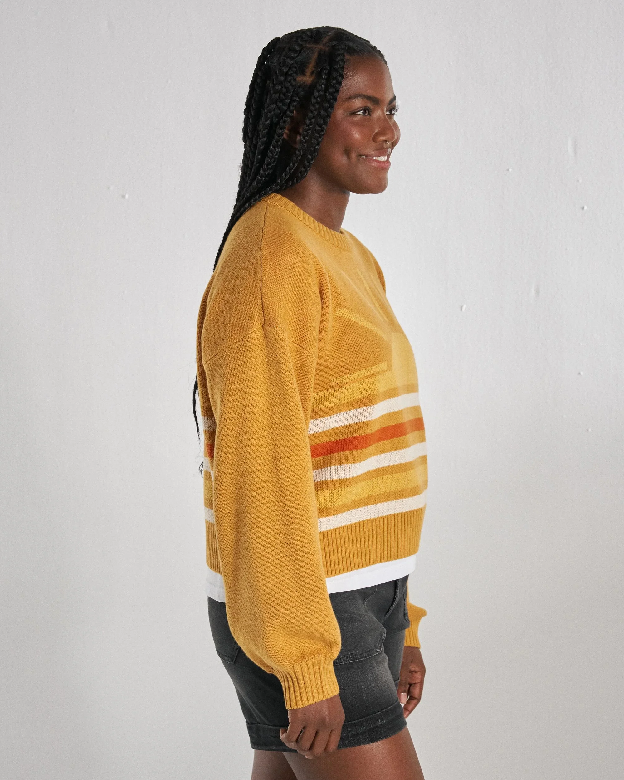 Dawner Knitted Jumper - Spruce Yellow - Image 4