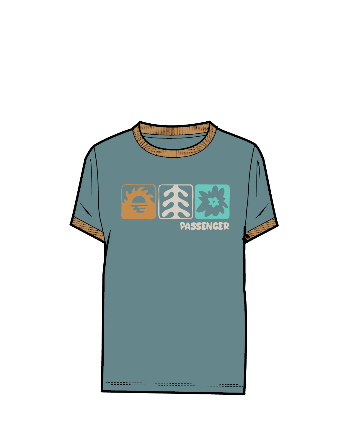 Daze T-Shirt - Arctic - Image 7