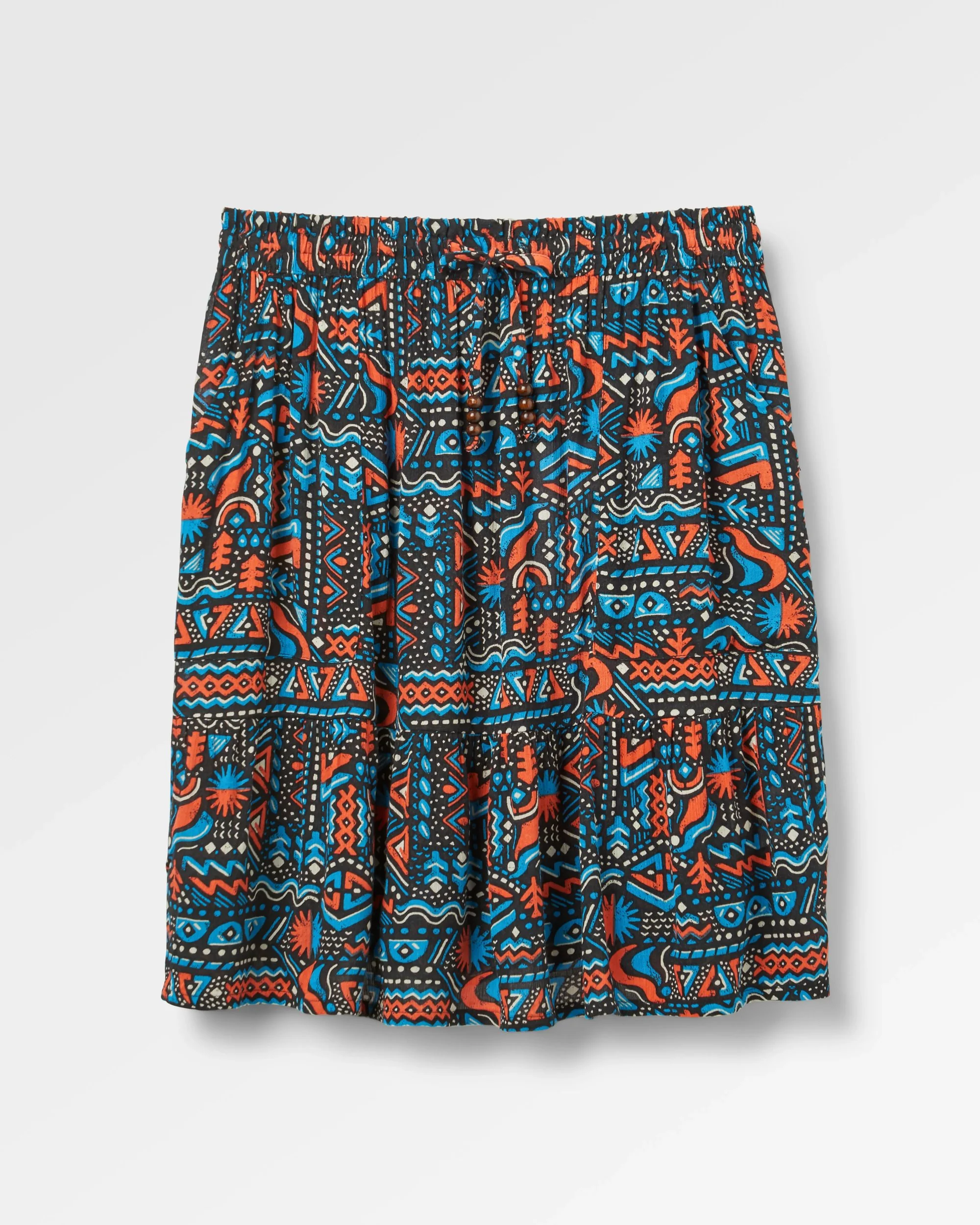 Dew EcoVero Woven Skirt - Elemental Geo Black - Image 2