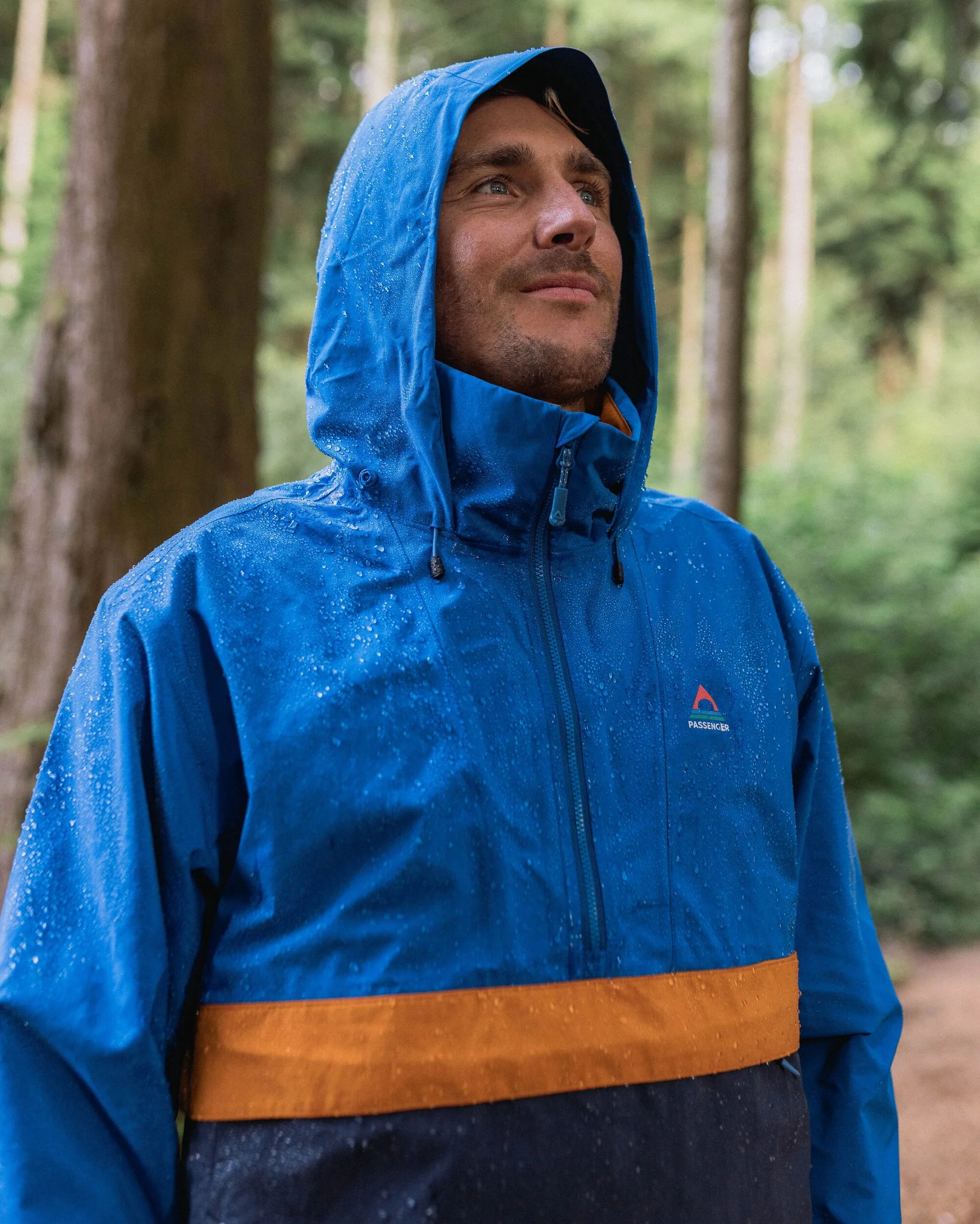 Diablo Waterproof Anorak - Azure Blue - Image 3