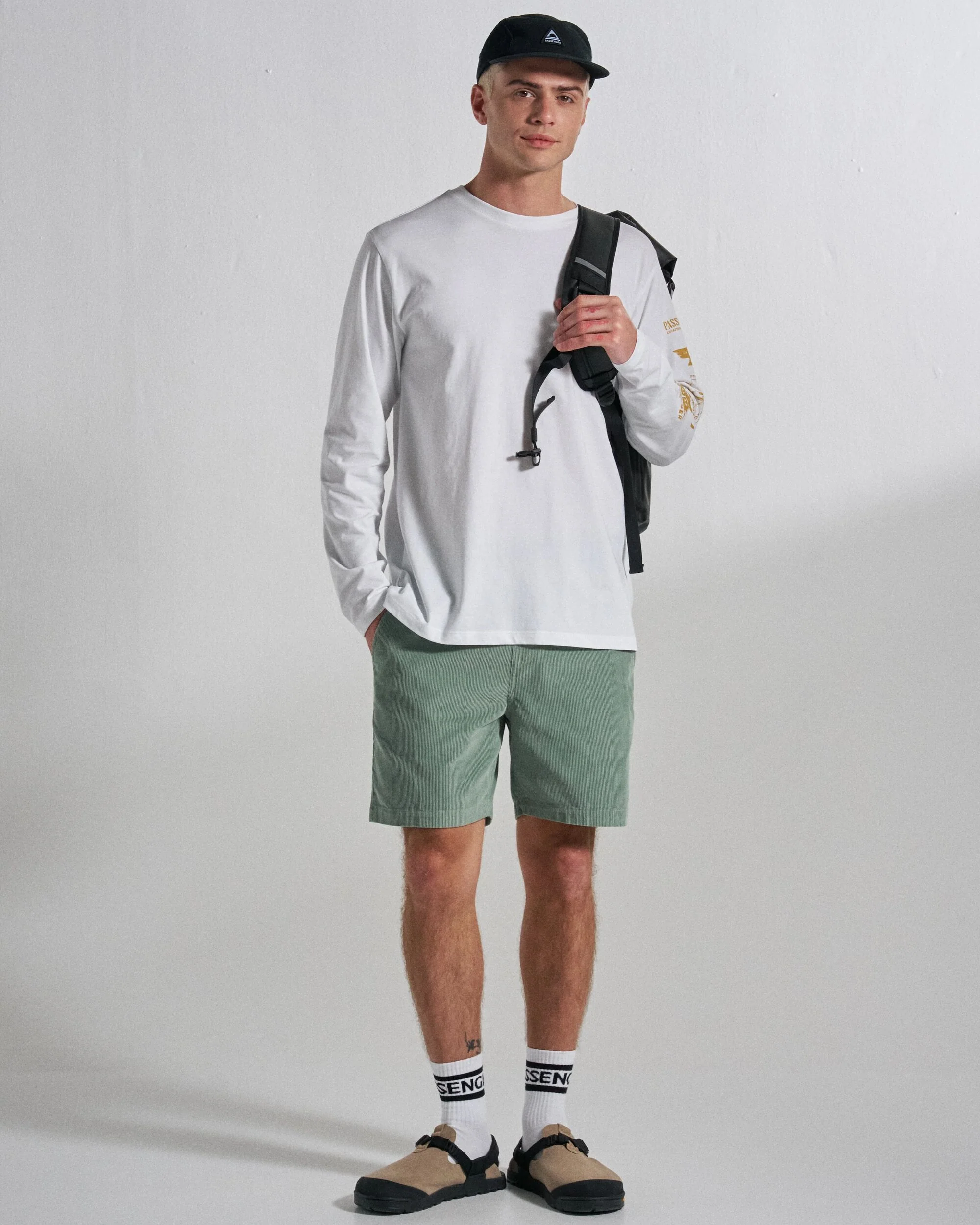 Drifter Cord Short - Pistachio - Image 5