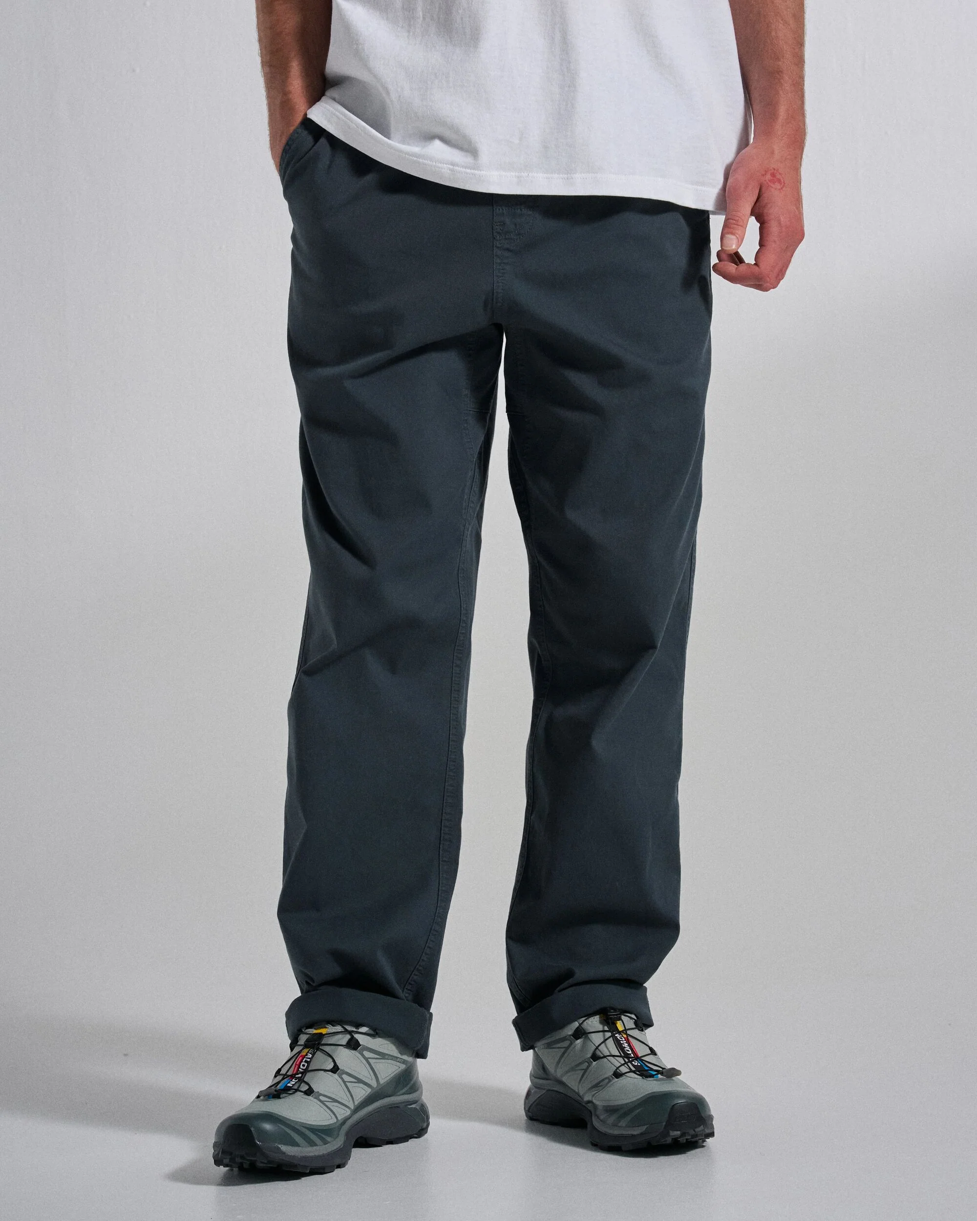 Drifter Twill Relaxed Fit Trouser - Charcoal