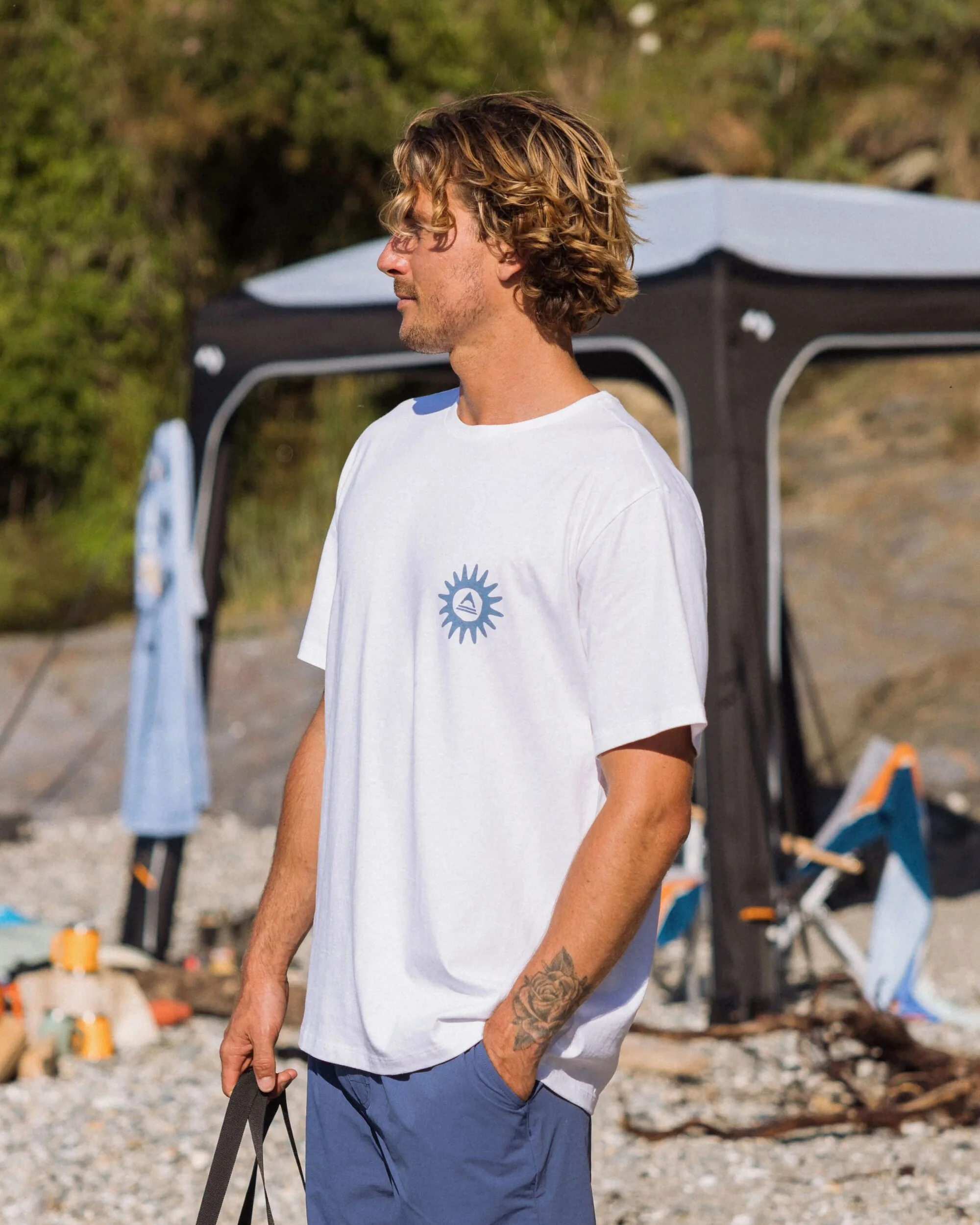 Easy Days Organic Cotton T-Shirt - White - Image 3