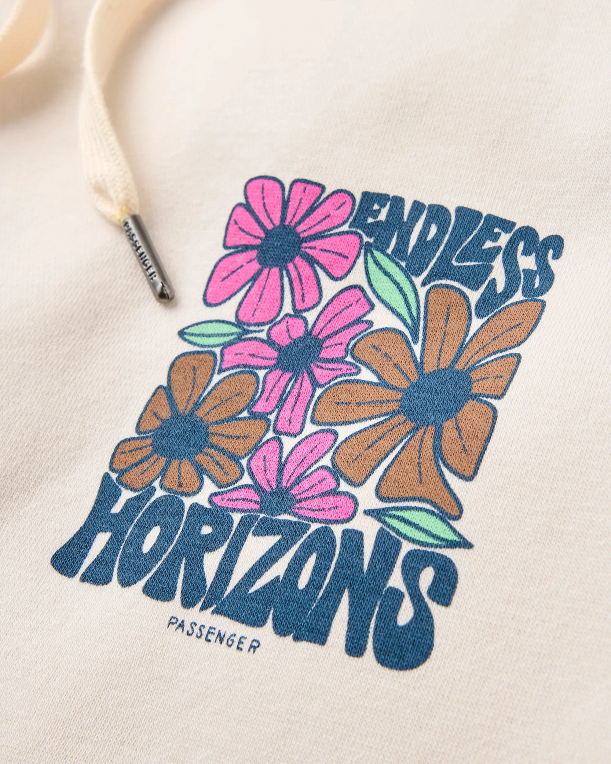 Endless Horizons Hoodie - White Sand - Image 3