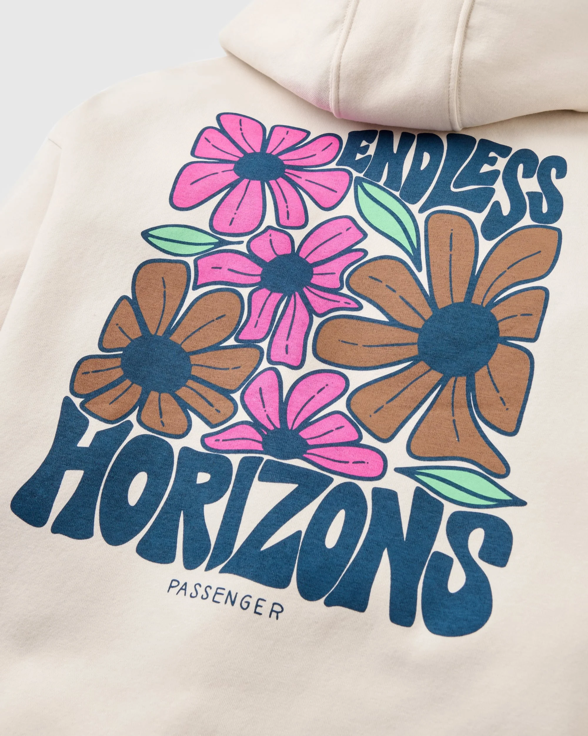 Endless Horizons Hoodie - White Sand - Image 4
