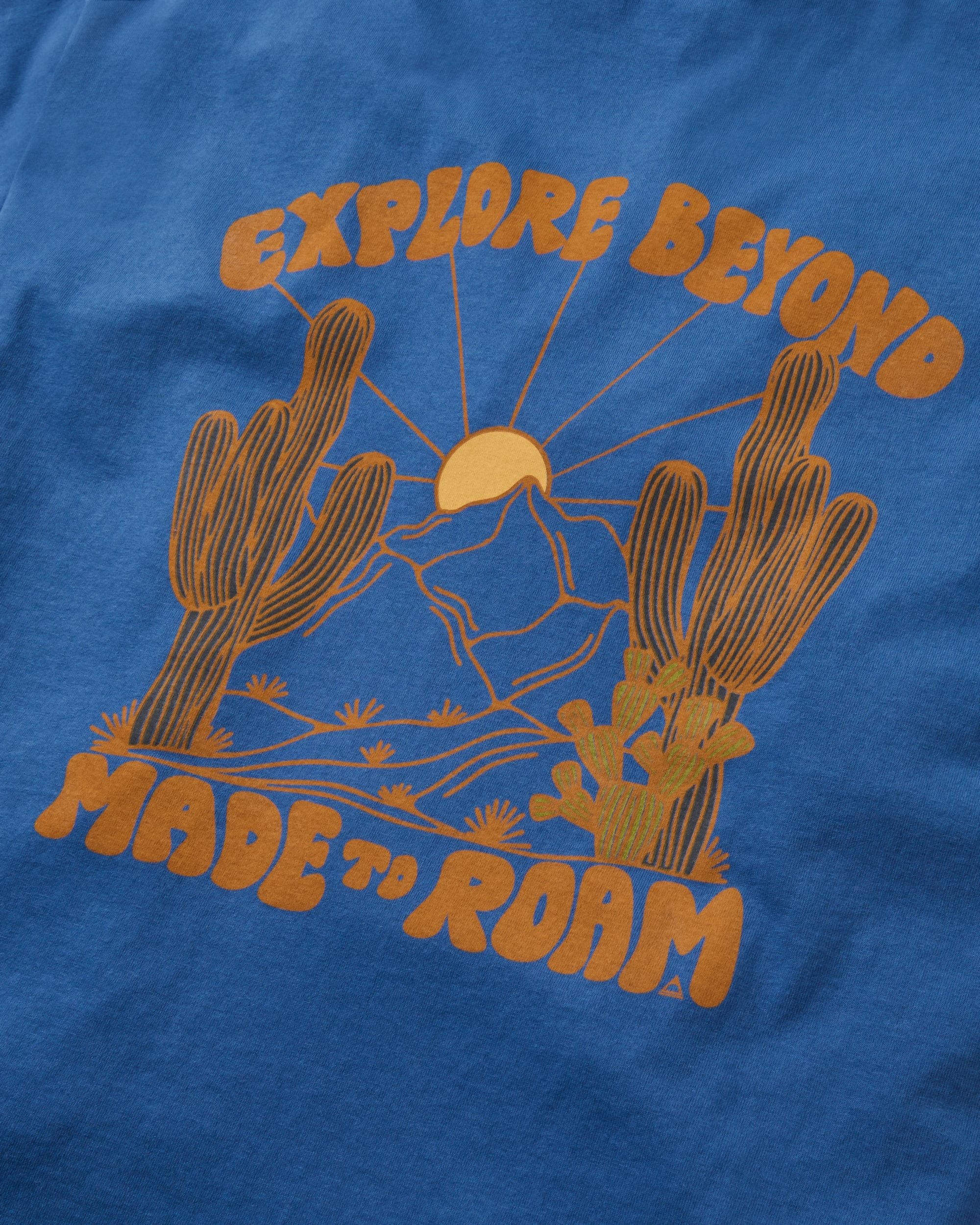 Explore Beyond T-Shirt - Blue Navy - Image 4