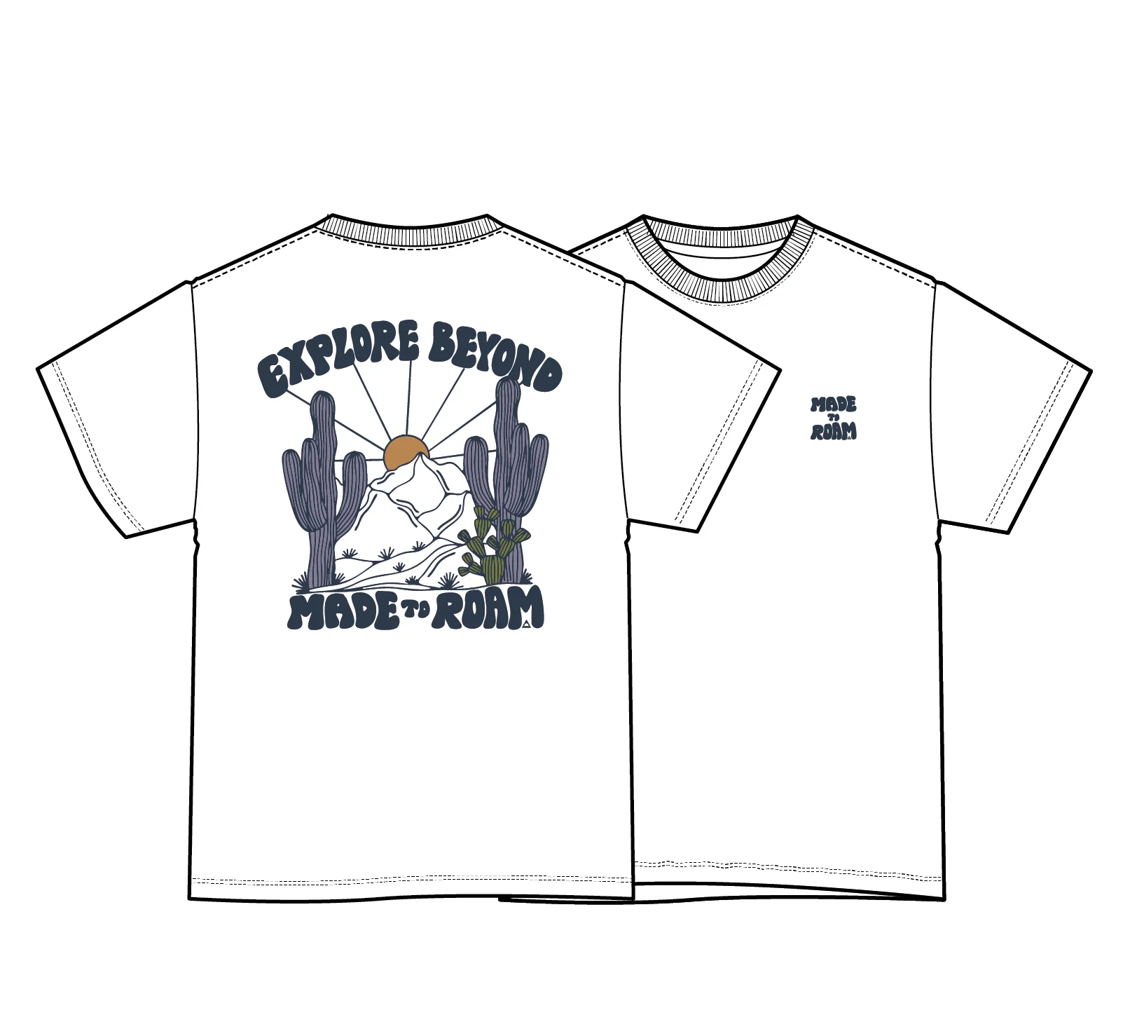 Explore Beyond T-Shirt - White - Image 7
